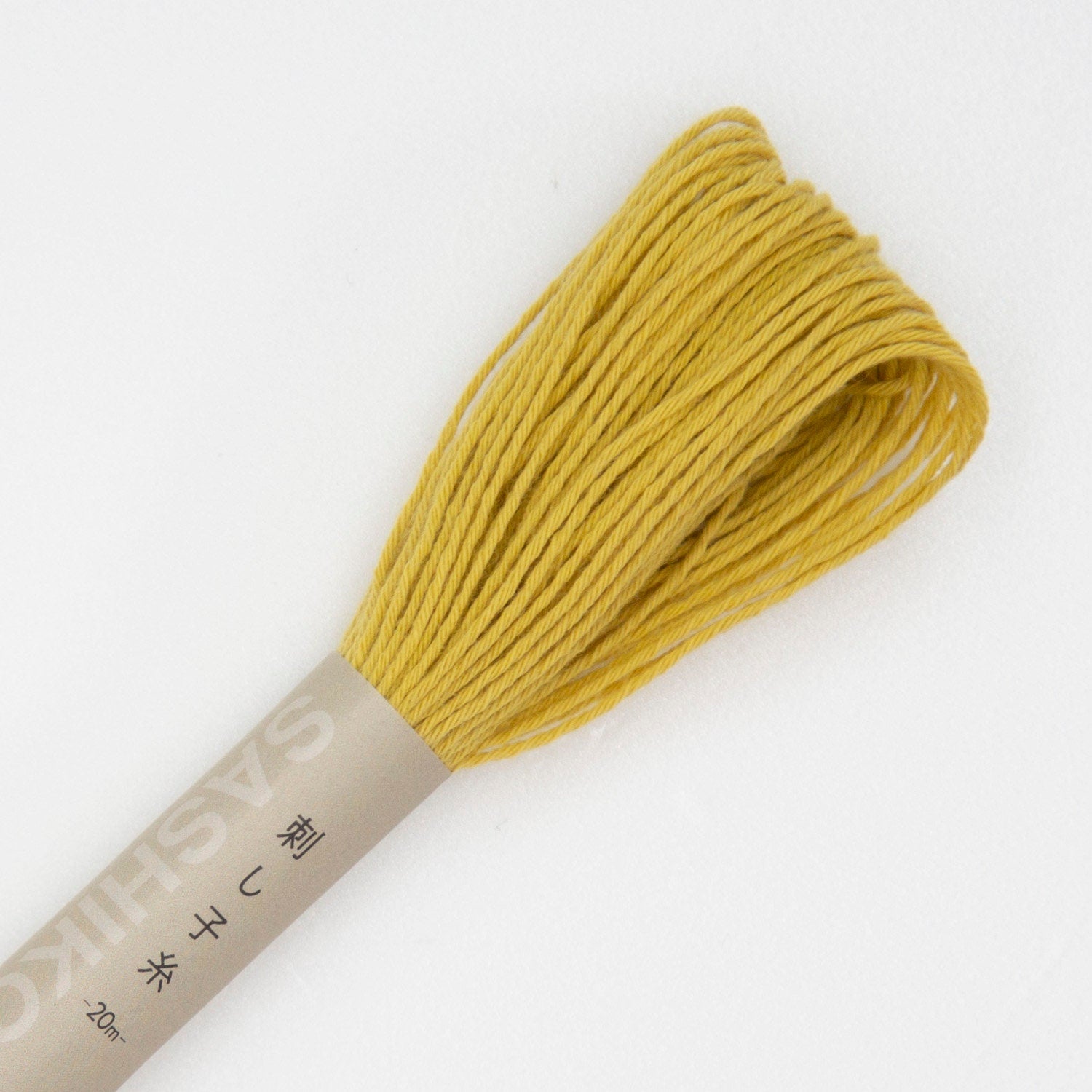 Olympus - Cotton Sashiko Thread 20m Skein - Color #5 Gold