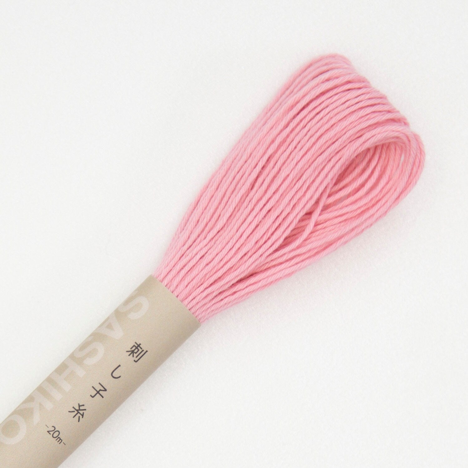 Olympus - Cotton Sashiko Thread 20m Skein - Color #14 Orchid Pink