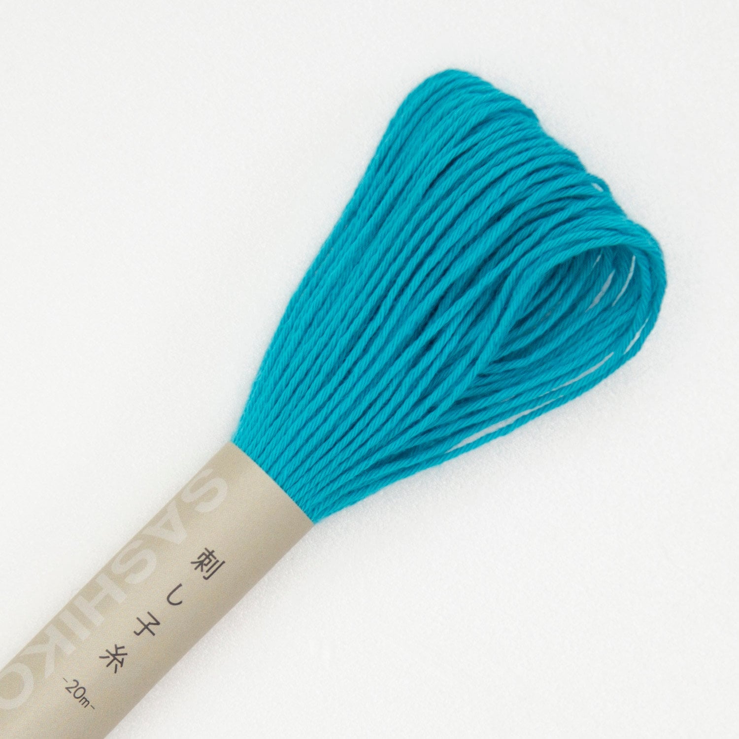 Olympus - Cotton Sashiko Thread 20m Skein - Color #17 Turquoise