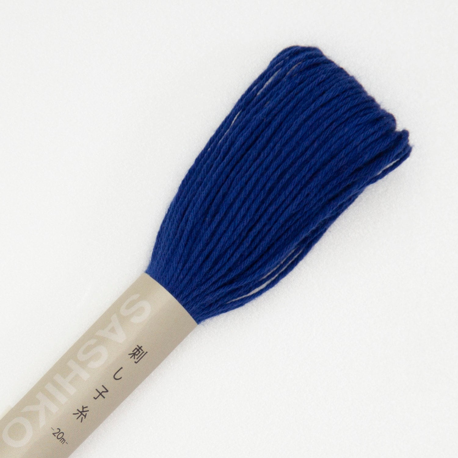 Olympus - Cotton Sashiko Thread 20m Skein - Color #18 Indigo Blue