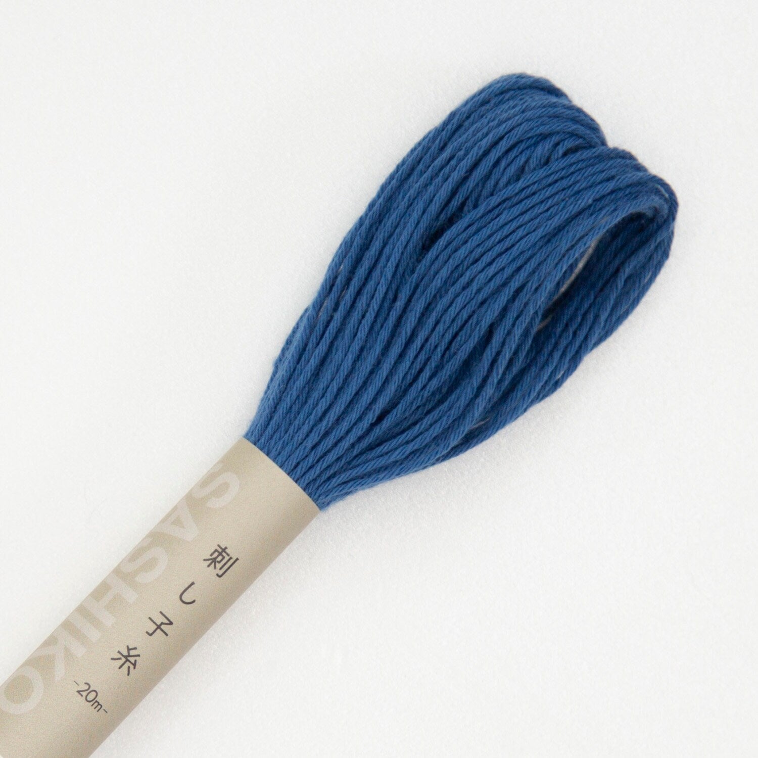 Olympus - Cotton Sashiko Thread 20m Skein - Color #10 Cobalt Blue