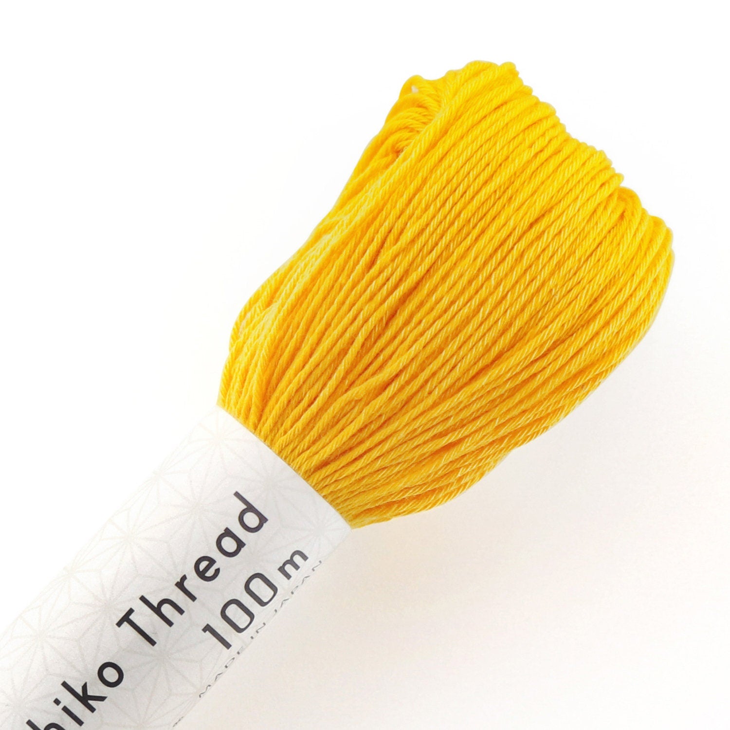 Olympus - Cotton Sashiko Thread 100m Skein - Color #111 Yellow