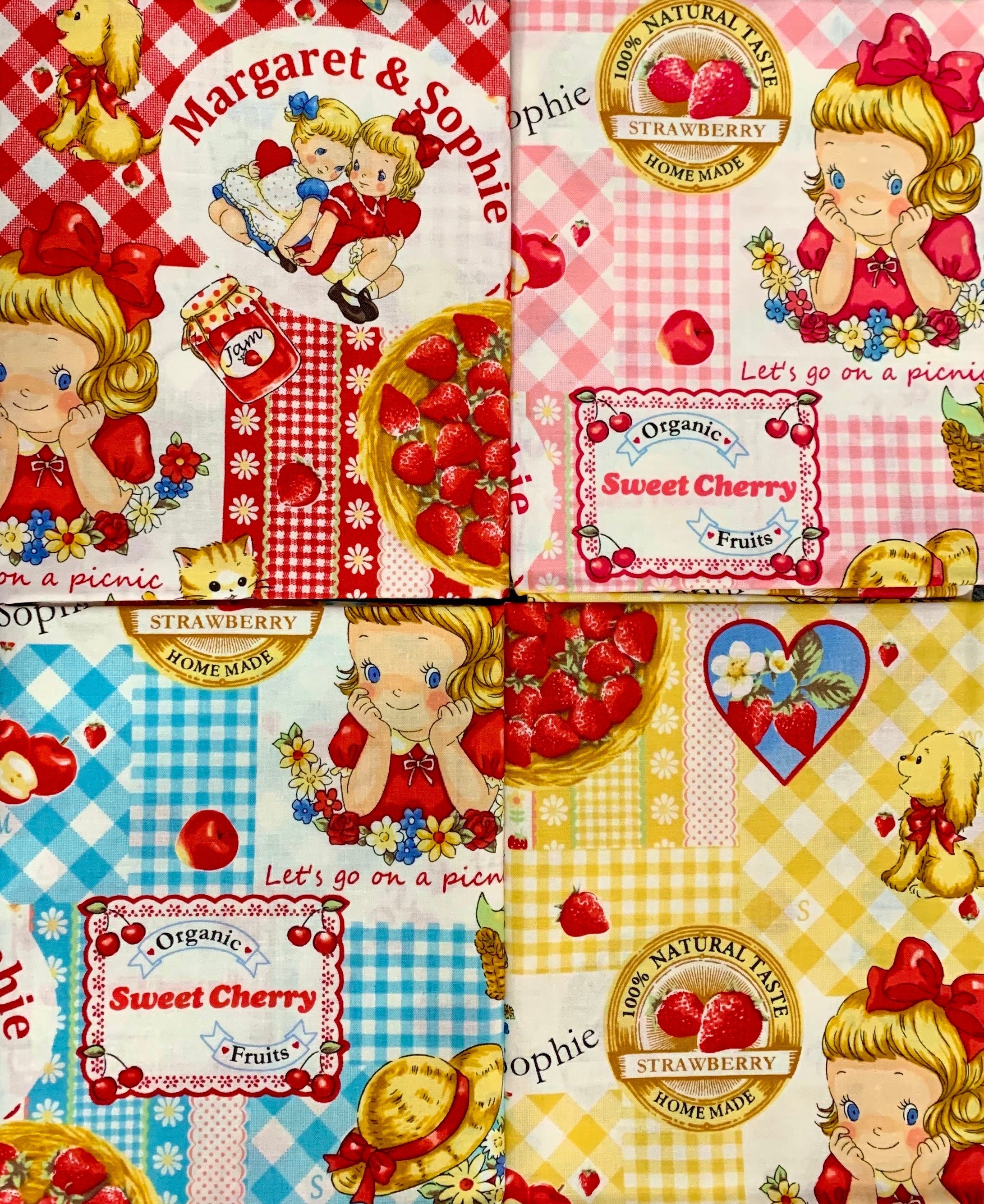 PRE-CUT QuiltGate Margaret & Sophie cotton fabric MS7030-12 choose your color