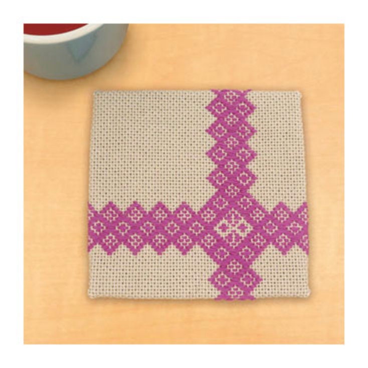 Olympus - Coaster Kogin Sampler Kit - Mustard and Gray