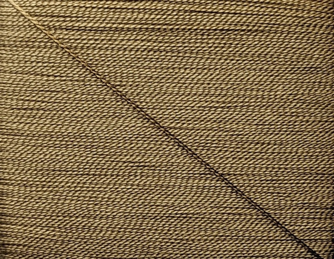 Kinkame - Silk Hand Sewing Thread 80m Card - Color #114 Reindeer