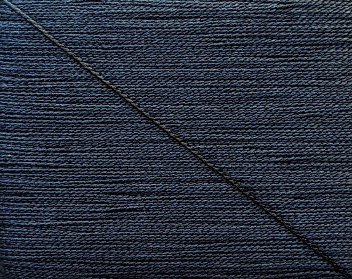 Kinkame - Silk Hand Sewing Thread 80m Card - Color #148 Napoleon