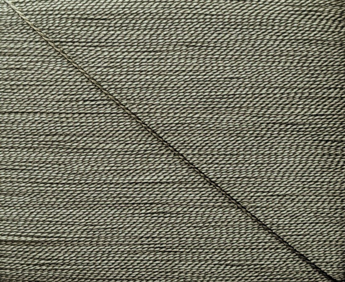 Kinkame - Silk Hand Sewing Thread 80m Card - Color #134 Smoky Slate