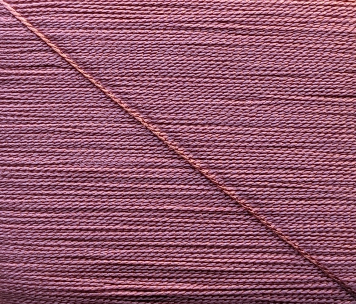 Kinkame - Silk Hand Sewing Thread 80m Card - Color #168 Raspberry Kiss