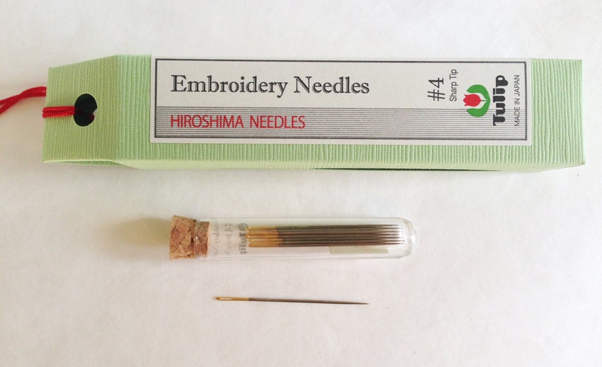 Tulip #4 Embroidery Needles Sharp Tip THN-016