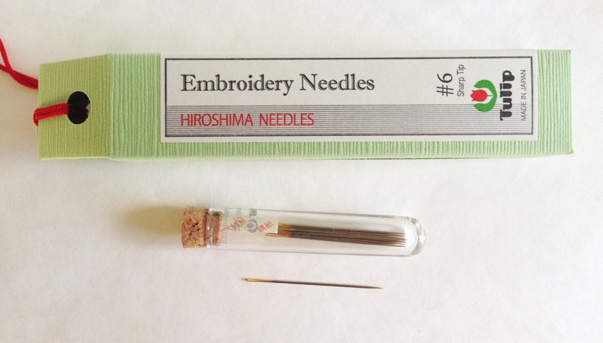 Tulip #6 Embroidery Needles Sharp Tip THN-018e
