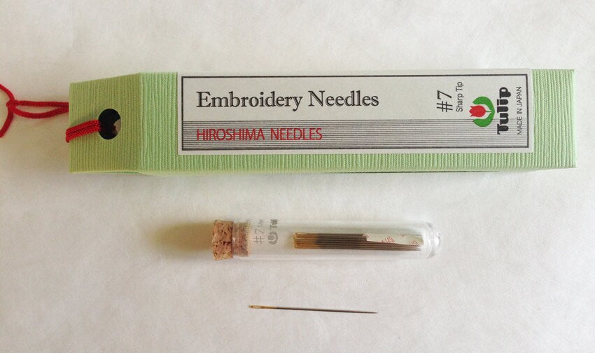 Tulip #7 Embroidery Needles Sharp Tip THN-019e