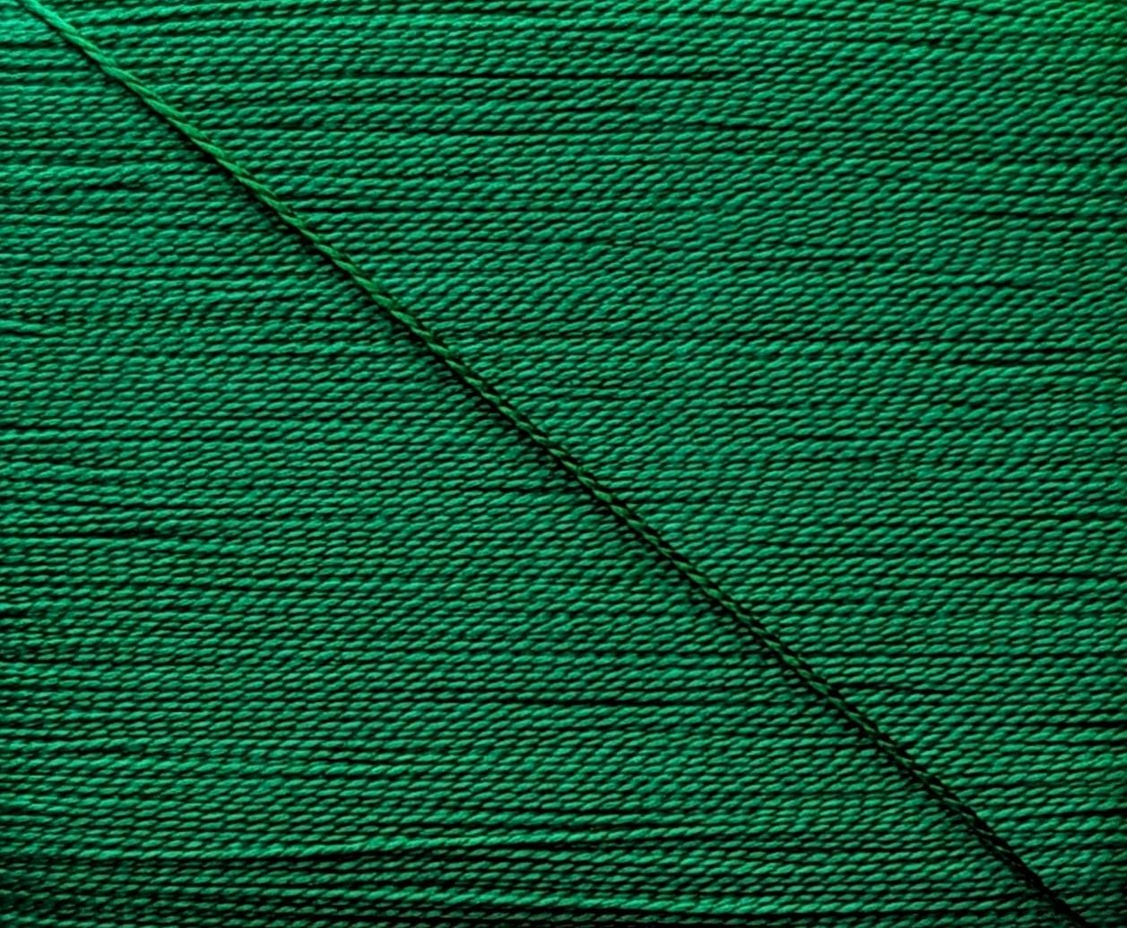 Kinkame - Silk Hand Sewing Thread 80m Card - Color #212 Teal Pine
