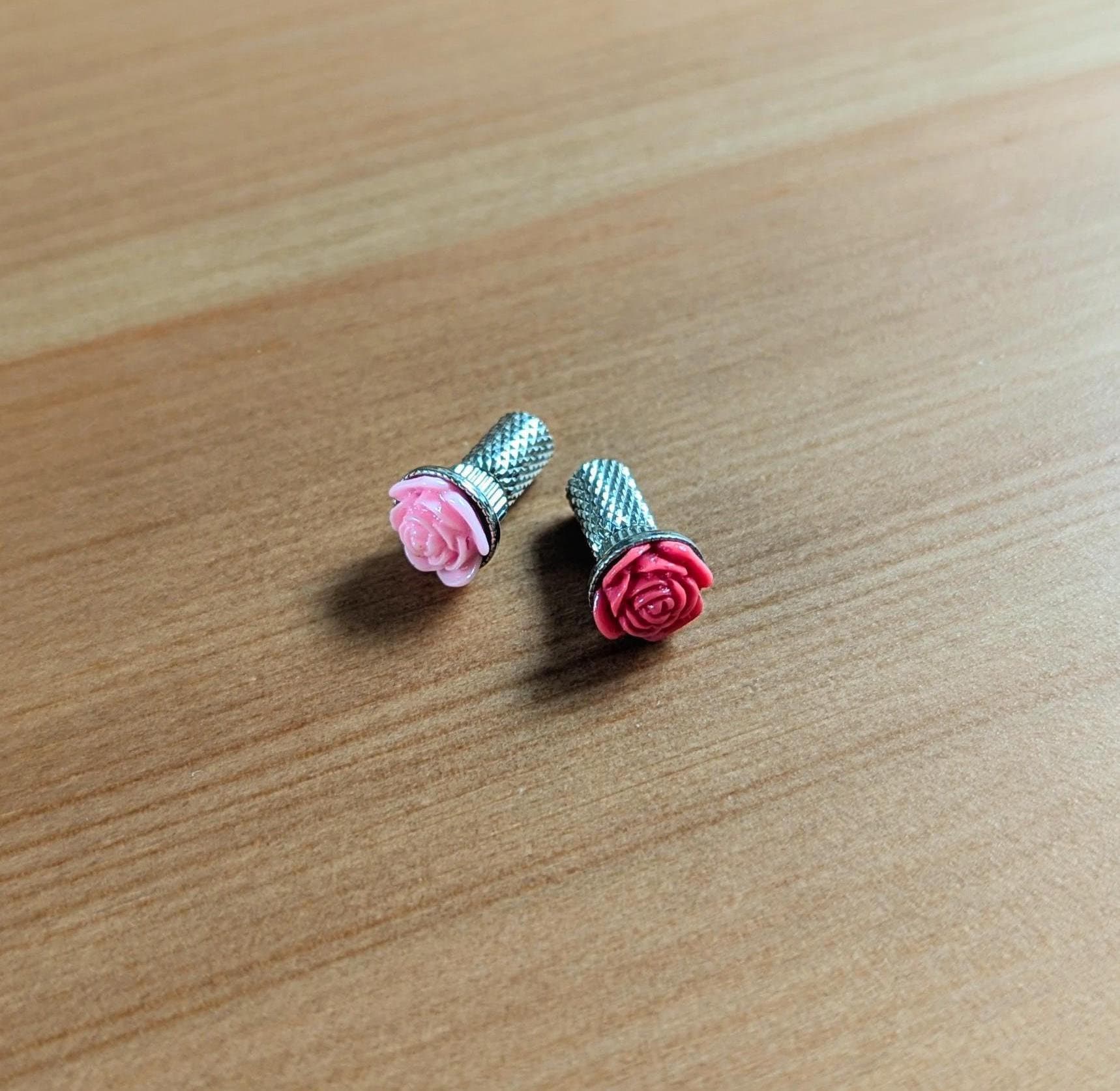 Little House - Rose Needle Caps for Thin Needles