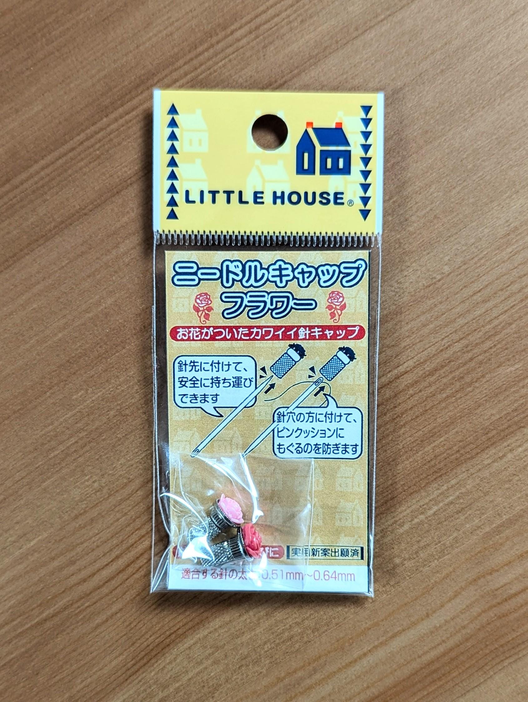 Little House - Rose Needle Caps for Thin Needles