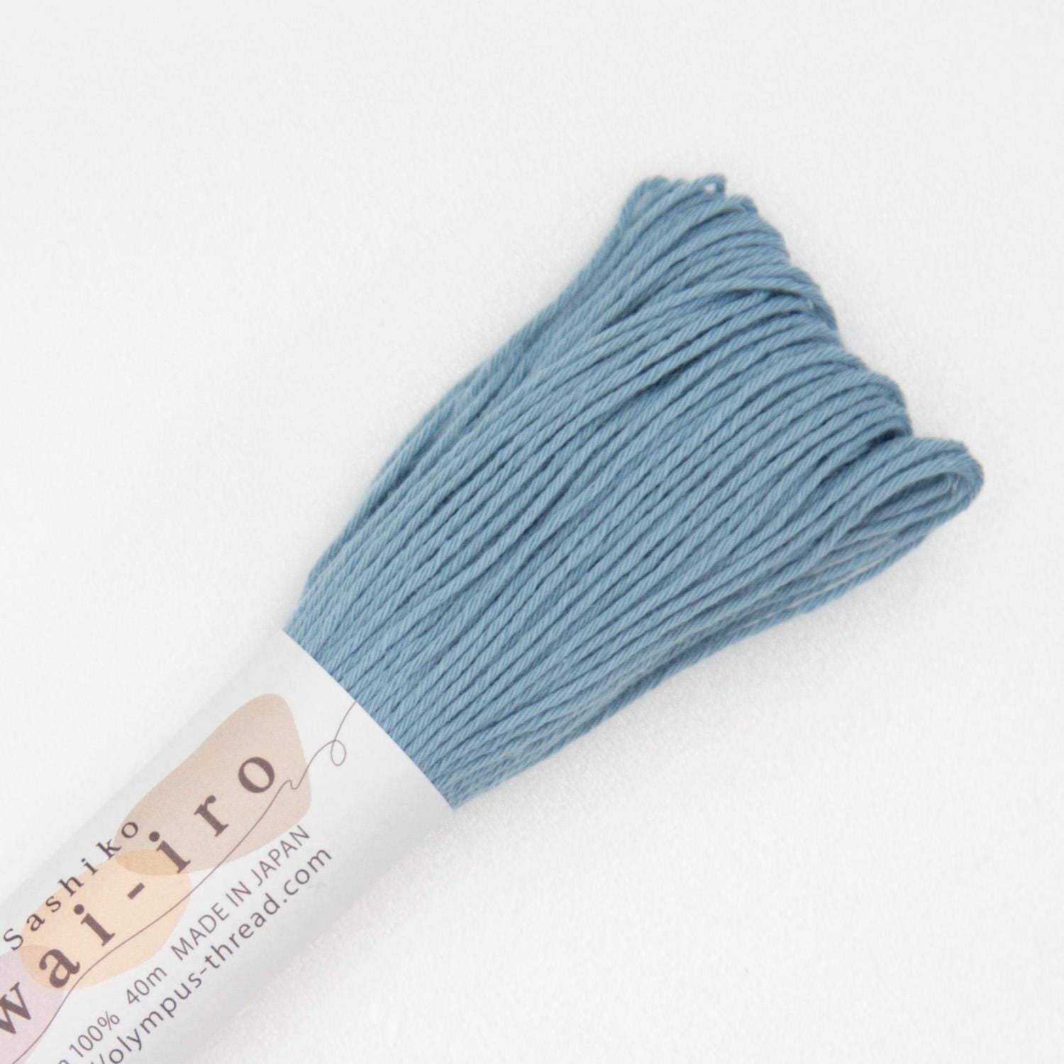 Olympus - Cotton Sashiko Thread 40m Skeins Set of 20 Colors - "Awai-Iro" Pastel