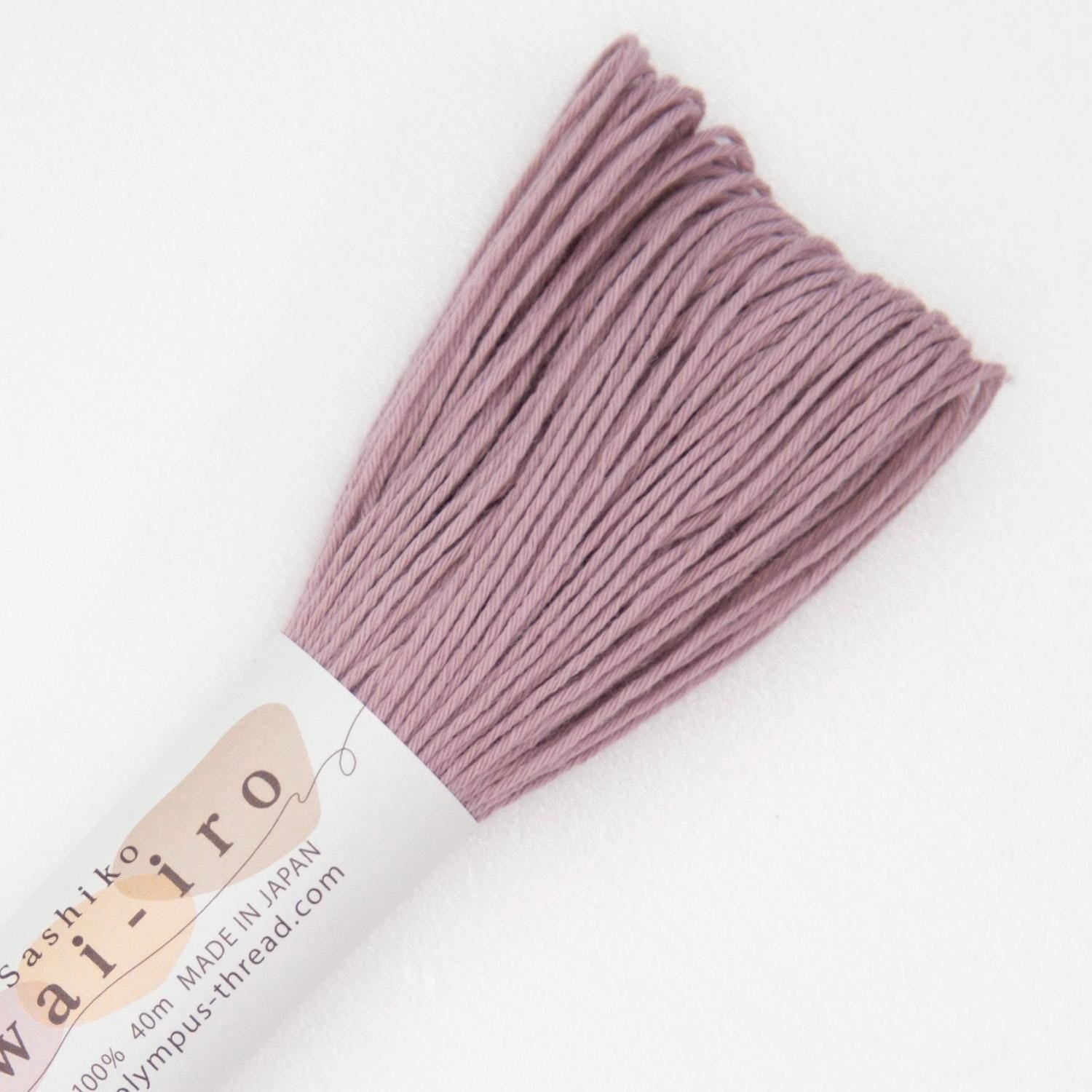 Olympus - Cotton Sashiko Thread 40m Skeins Set of 20 Colors - "Awai-Iro" Pastel