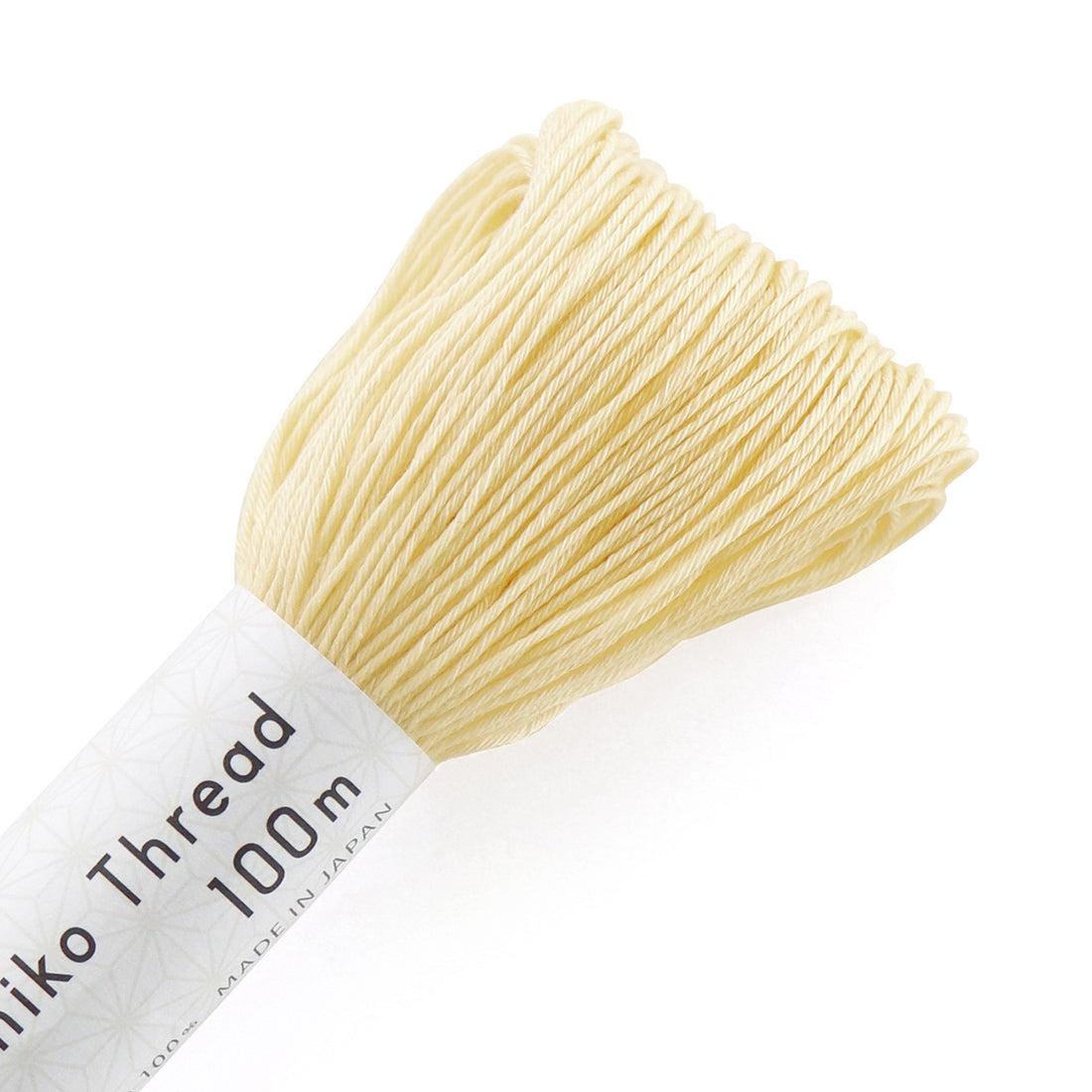 Olympus - Cotton Sashiko Thread 100m Skein - Color #132 Wheat