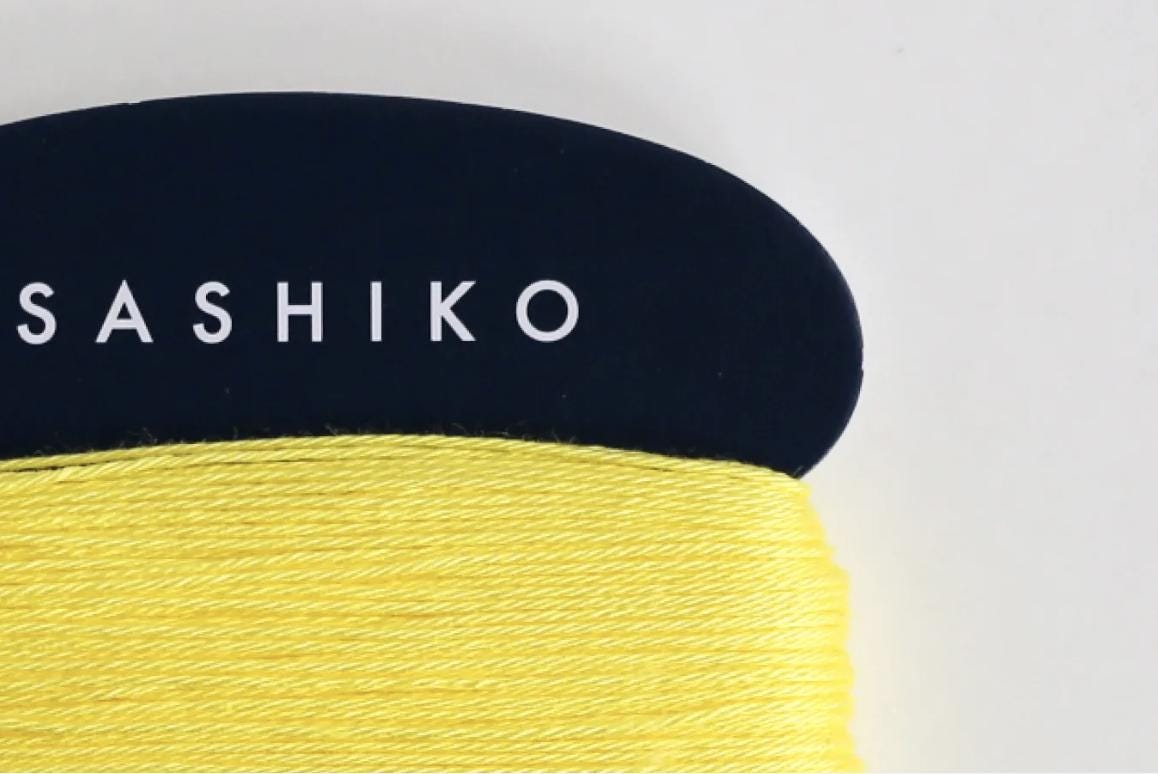 Daruma - Cotton Sashiko Thread 40m Card 20/4 - #203 Bright Yellow