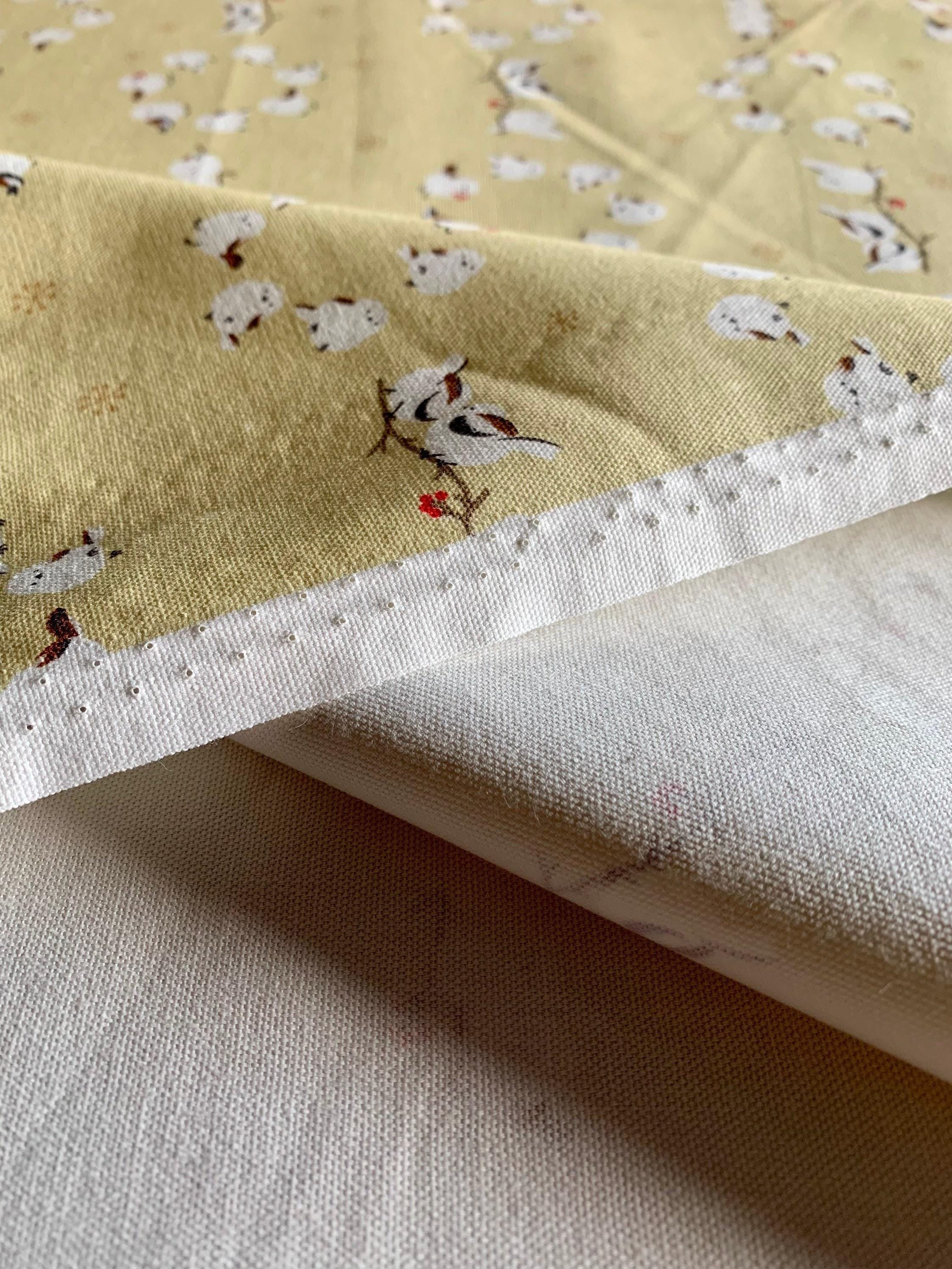 Cosmo - Chickadee Wreath Cotton Oxford - Yellow