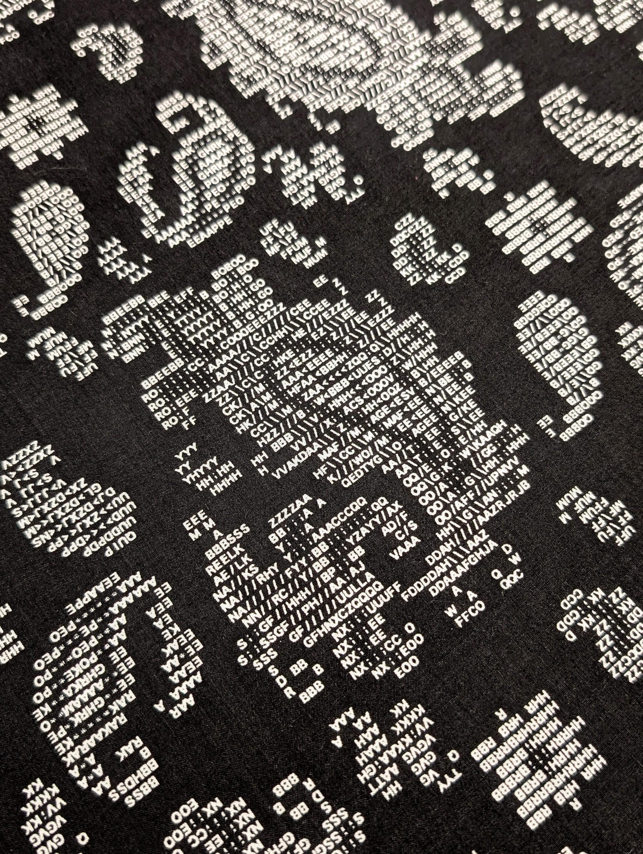 Hokkoh - Coded Paisley Cotton Lawn - Black