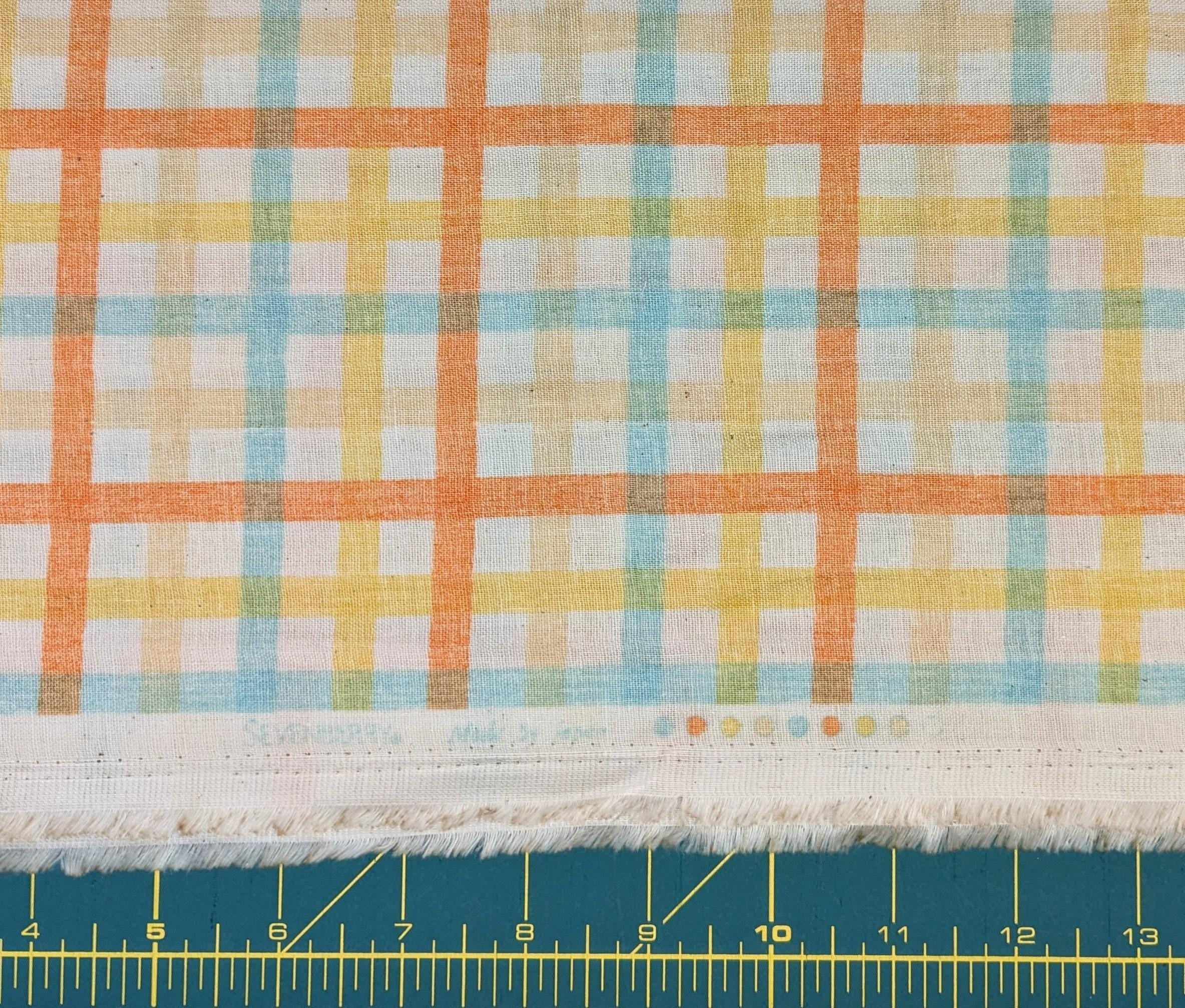 Sevenberry - Plaid Cotton Double Gauze - Black Purple Pink