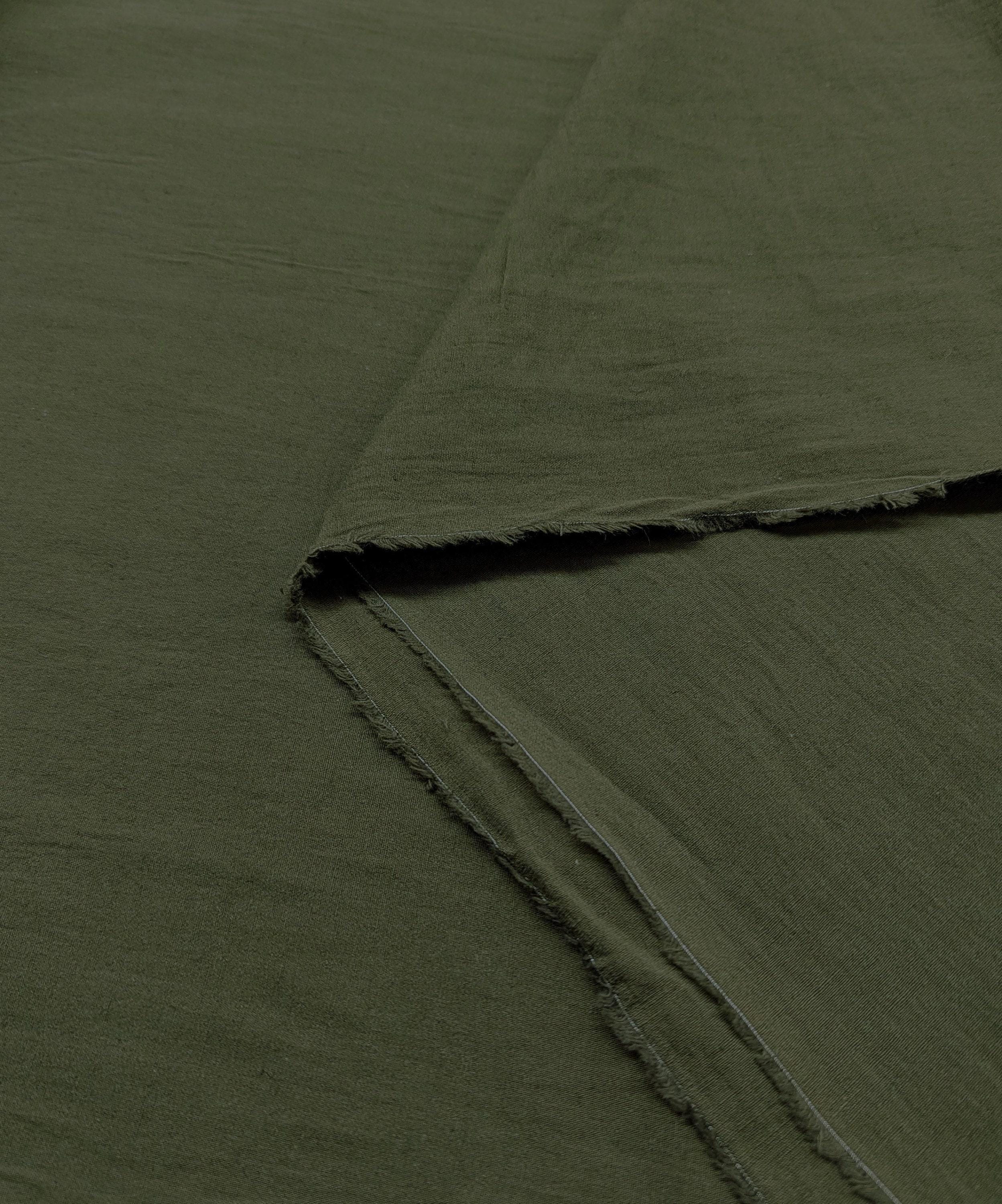 Cosmo - Cotton/Linen - Forest Green