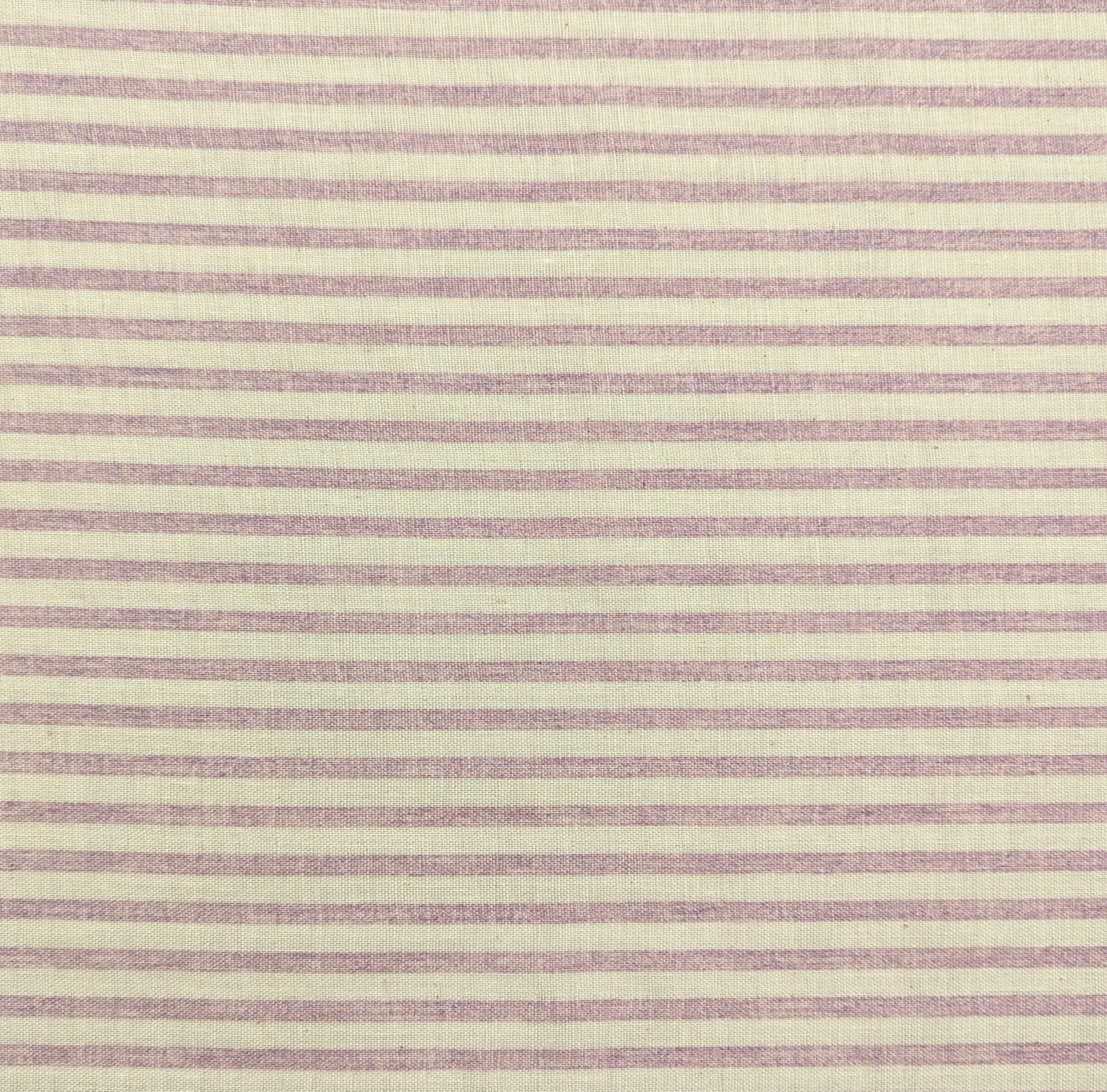 Sevenberry - Striped Cotton Double Gauze - Purple