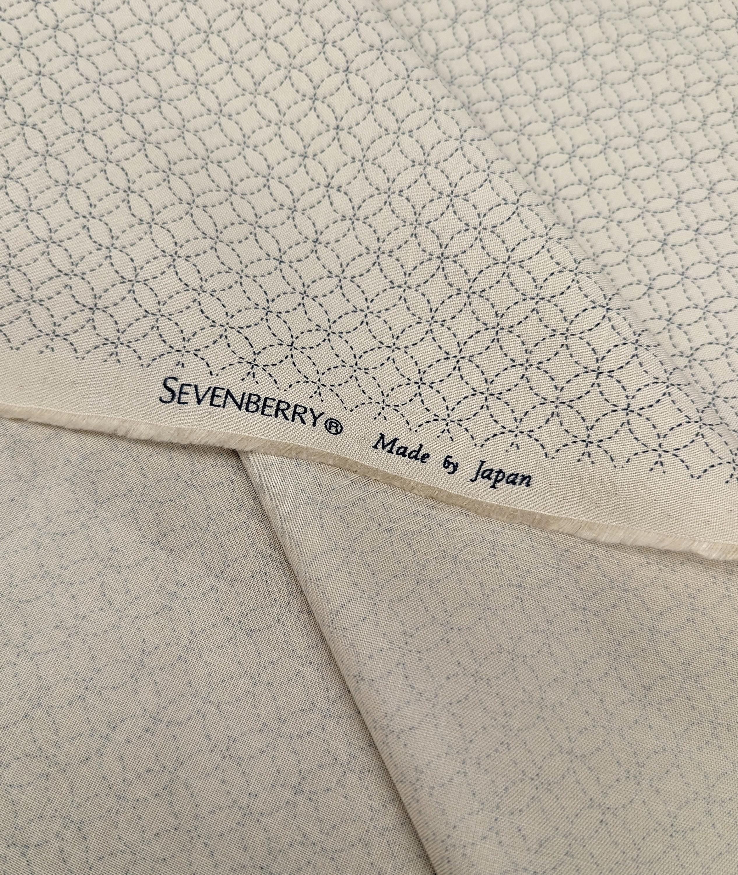 Sevenberry - Small Shippo Cotton Fabric - Beige