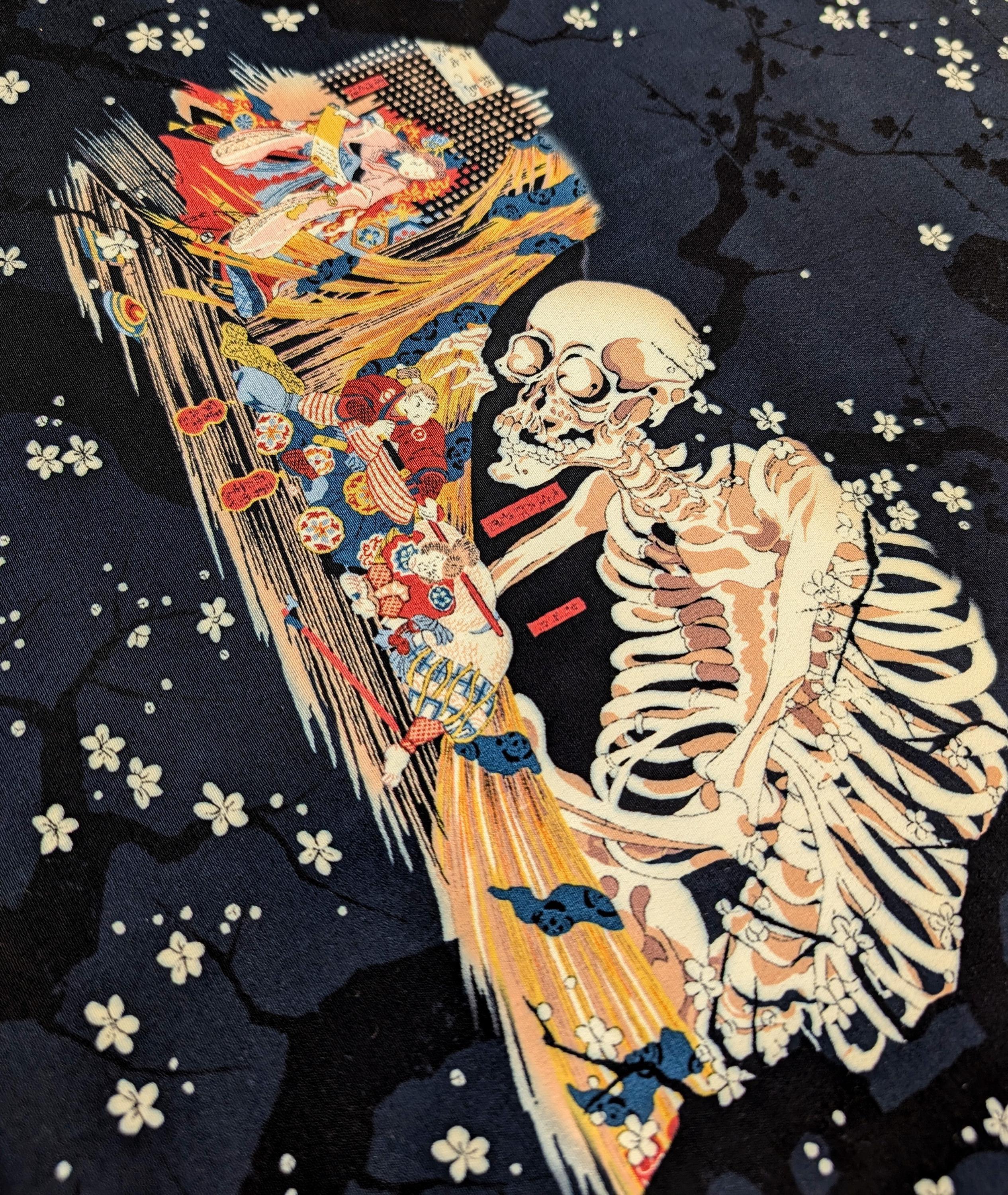 Hokkoh - Gashadokuro Yōkai Rayon - Blue