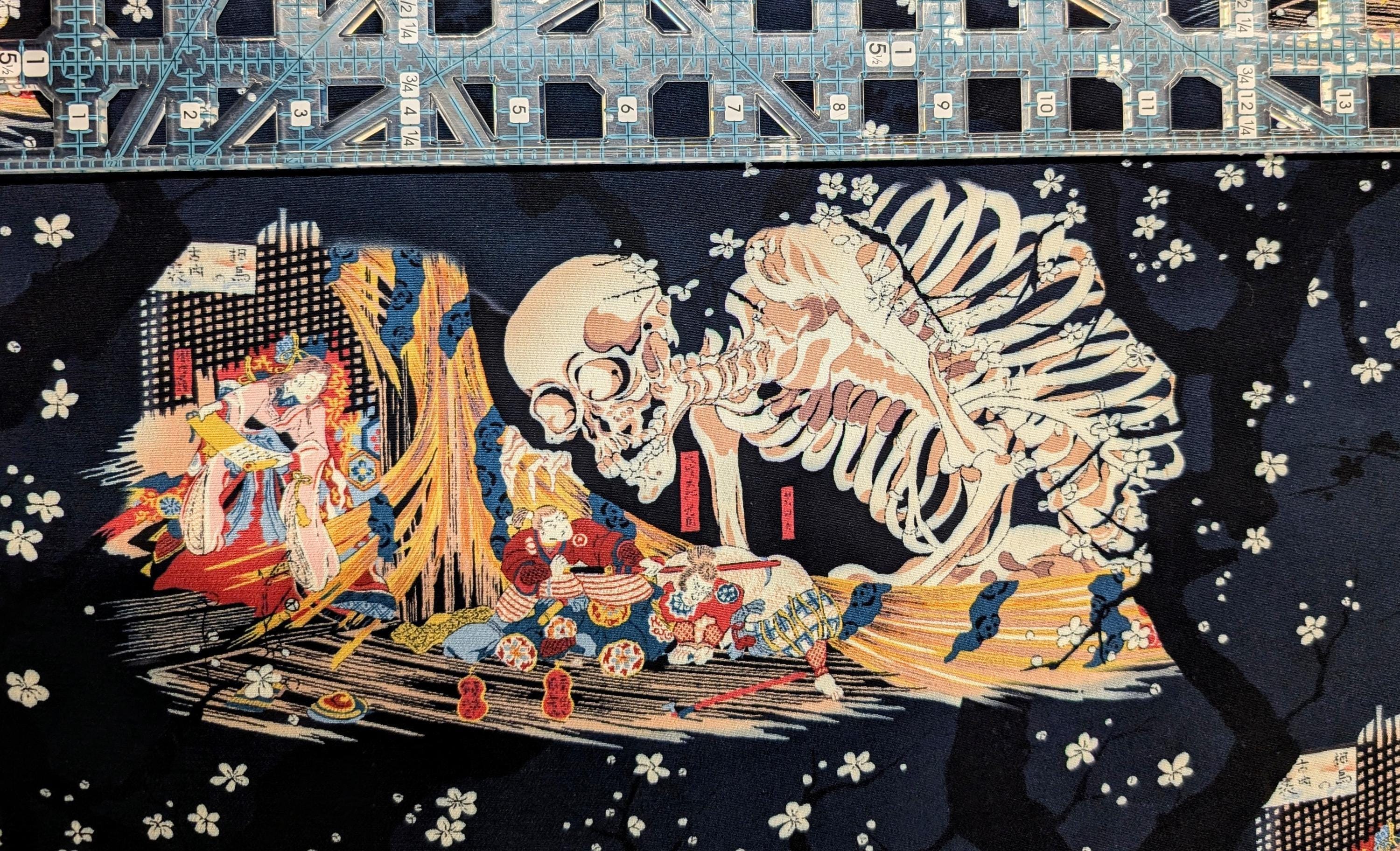 Hokkoh - Gashadokuro Yōkai Rayon - Blue