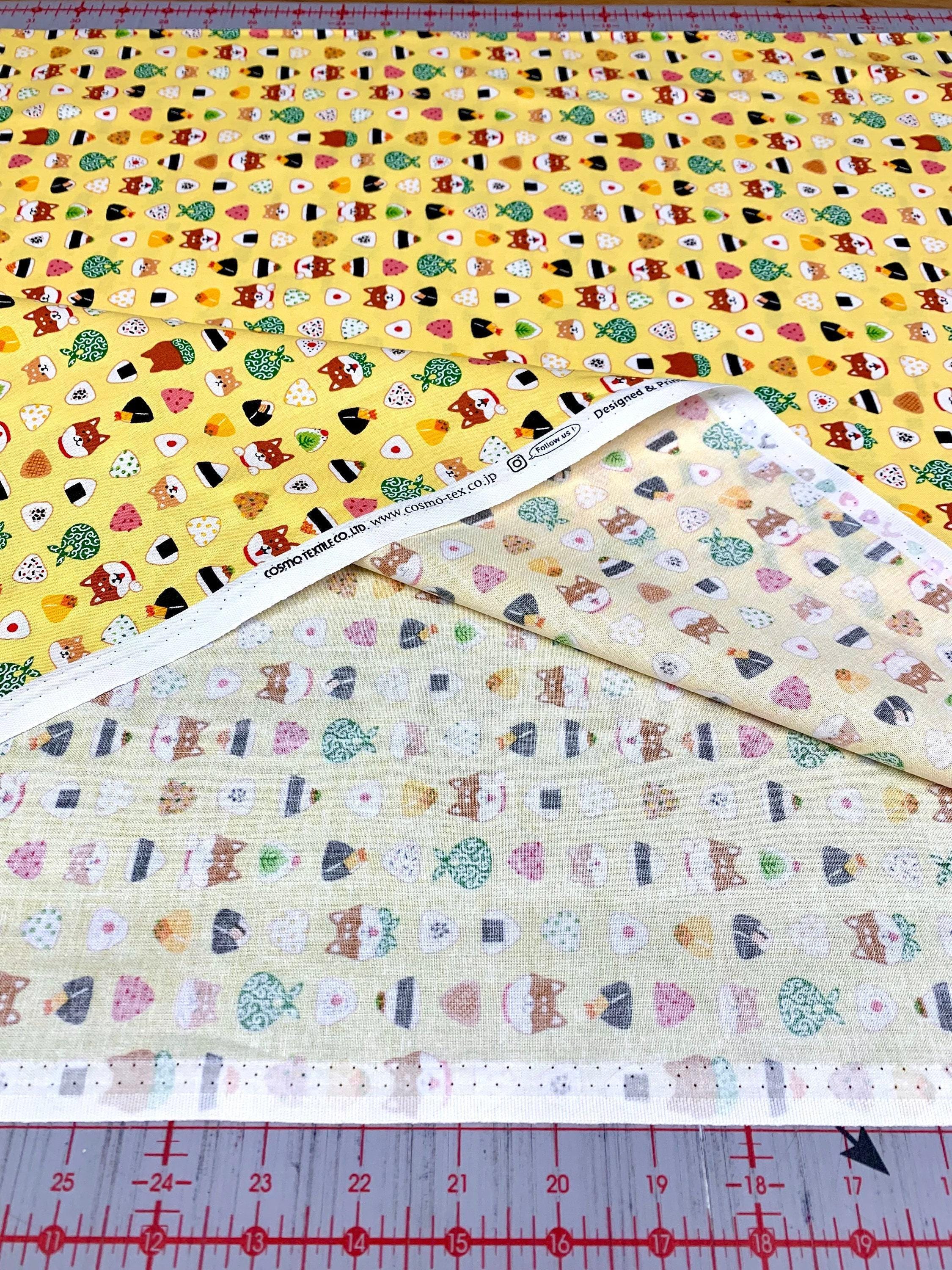 Cosmo - Shiba Onigiri Cotton - Yellow