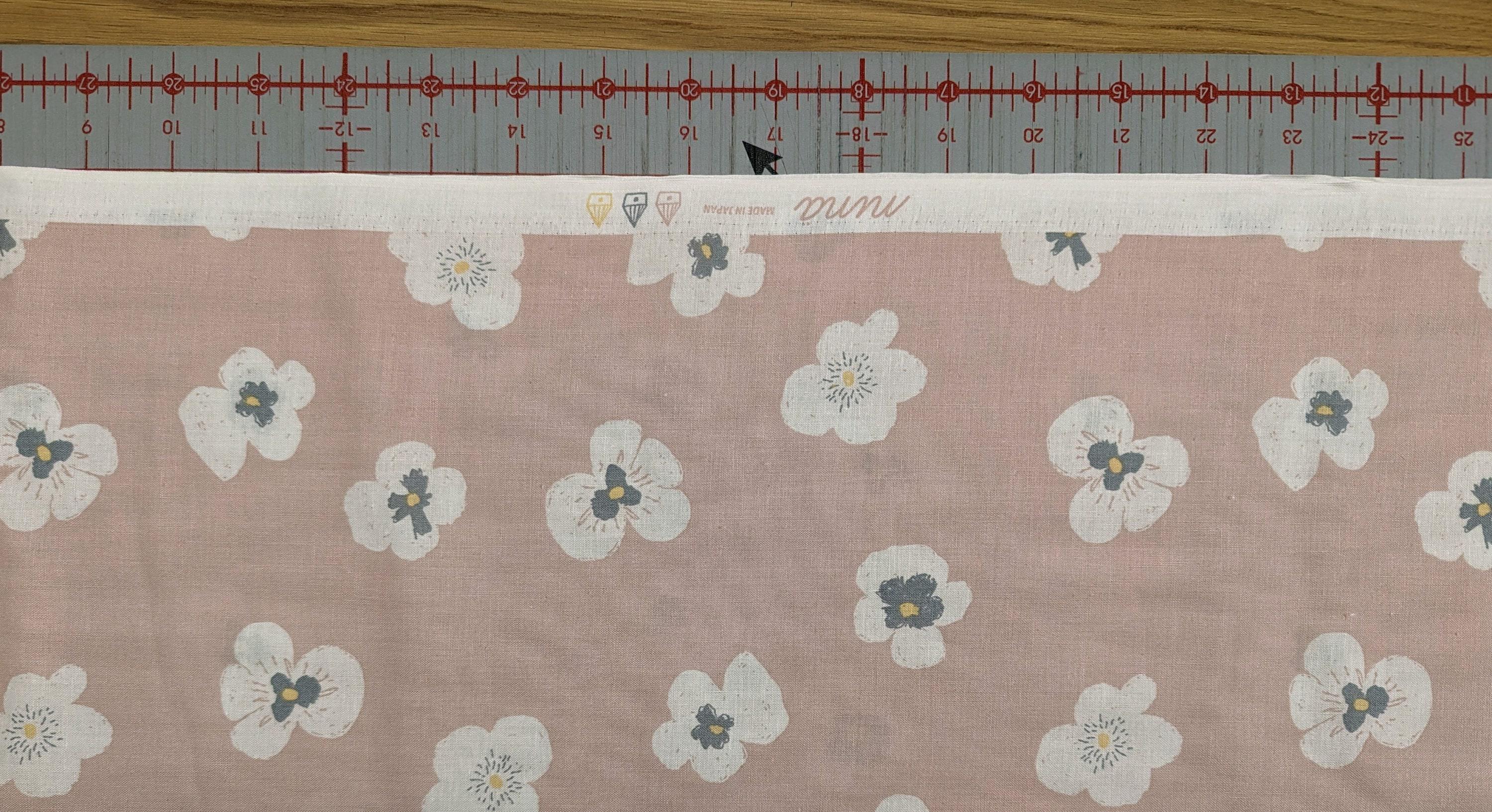 Koizumi - Blooming Pansies Cotton - Pink