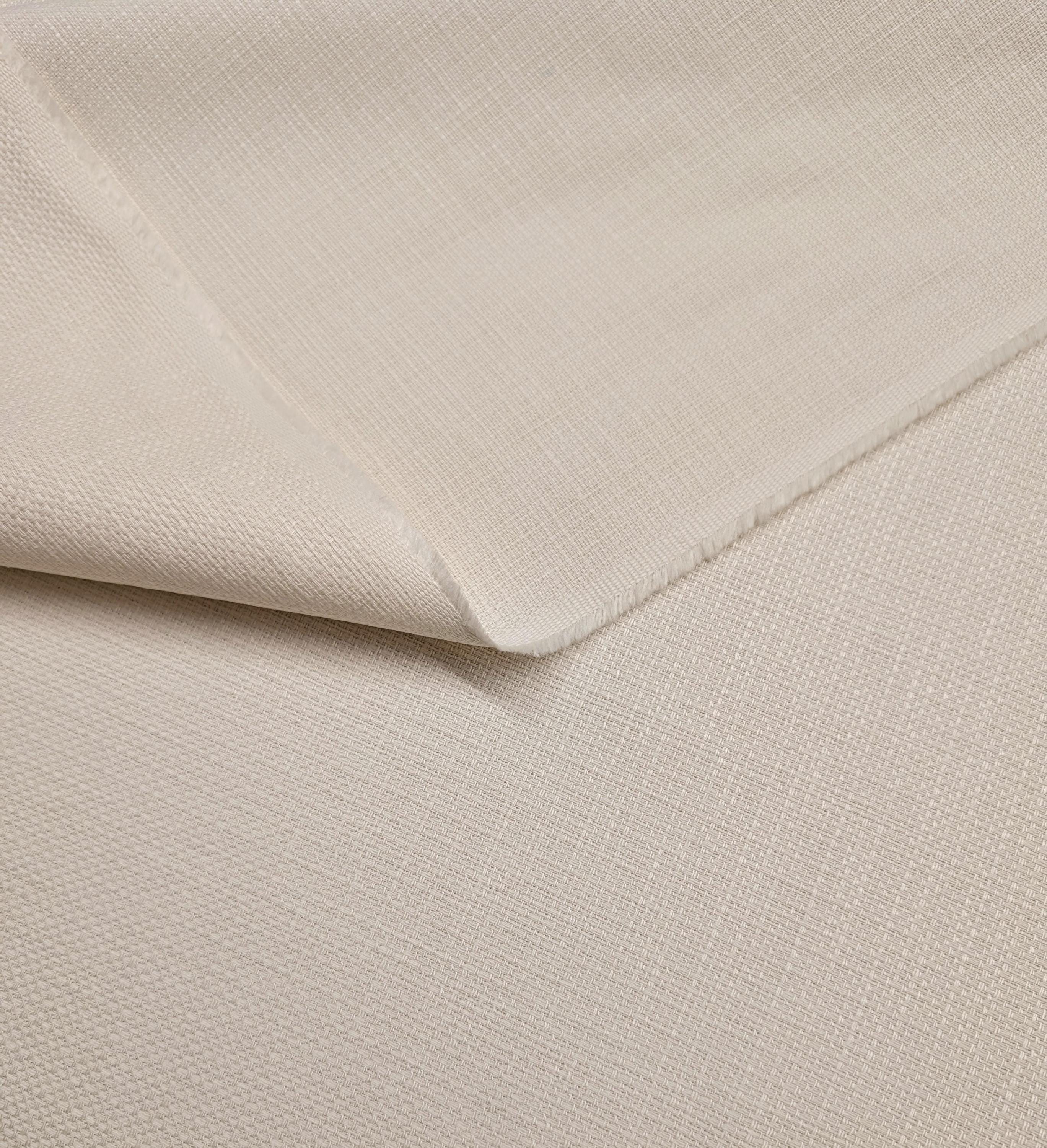 NEW Panama Woven Japanese cotton linen fabric Vancet 2662-5 ivory