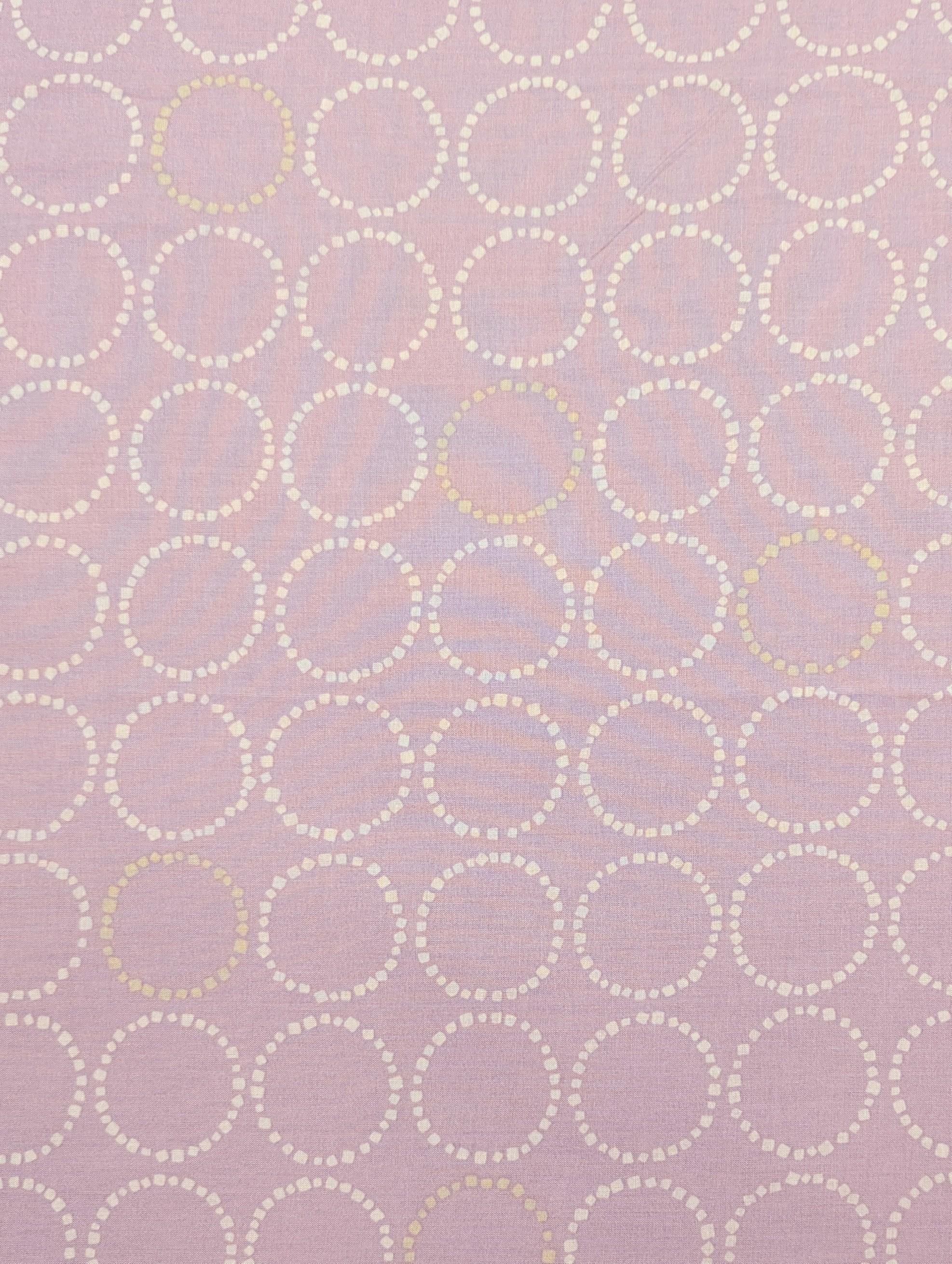 Koizumi - Stone Circles Cotton - Light Purple