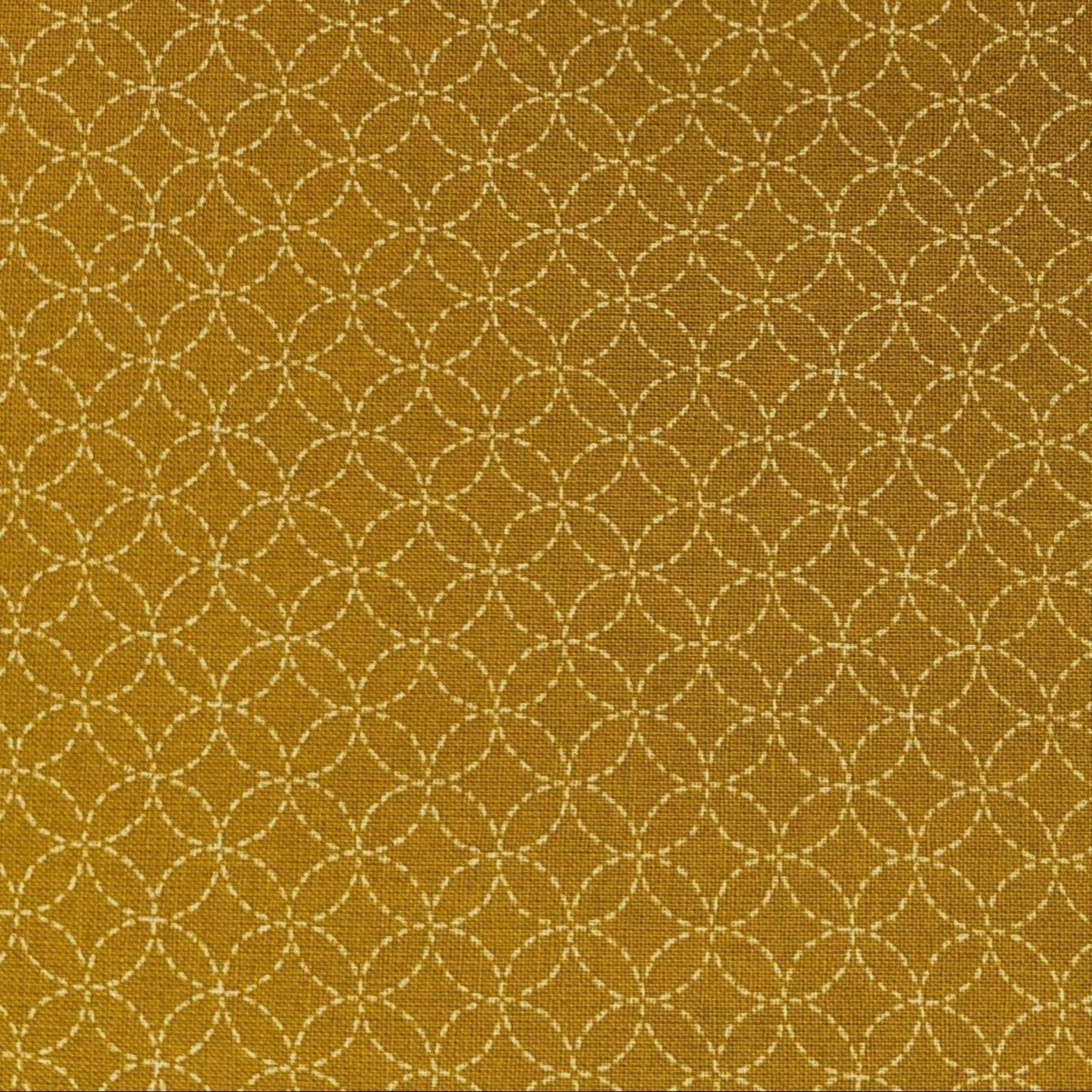 Sevenberry - Small Shippo Cotton Fabric - Bronze