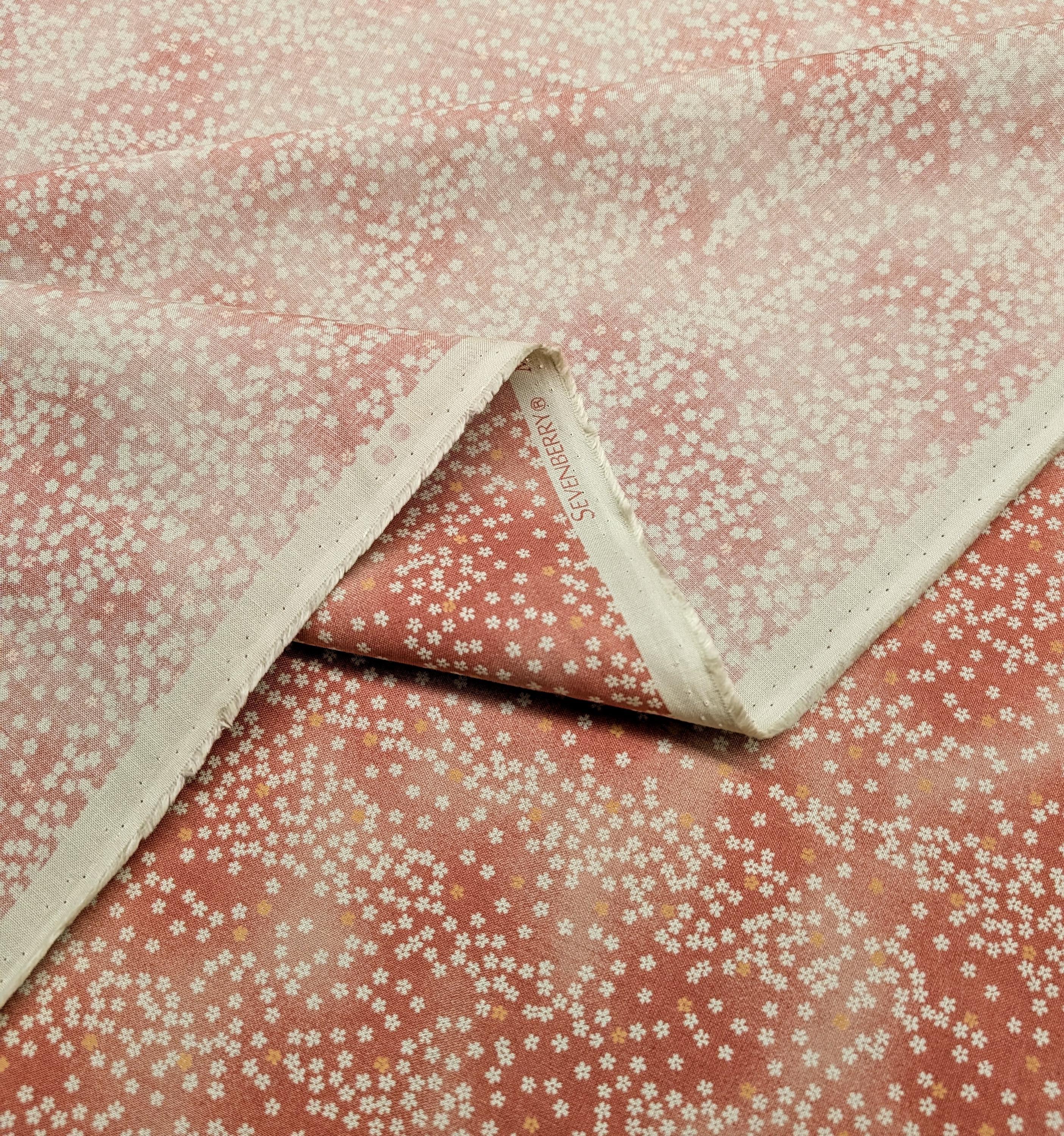 NEW Cherry Blossom Sky Sevenberry Japanese cotton fabric 88234-2-2 pink