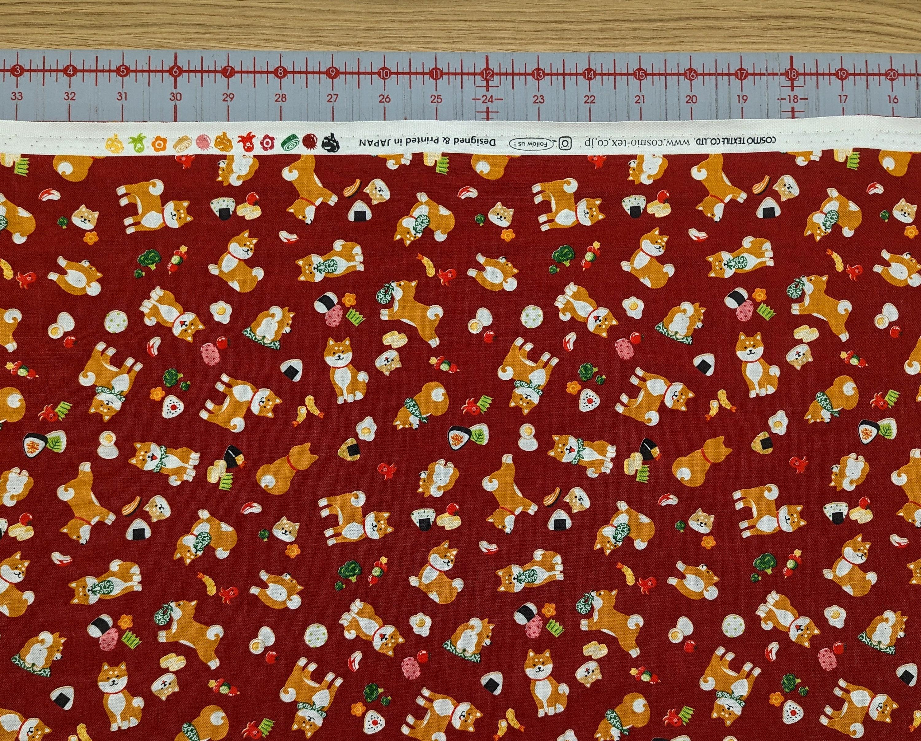 Cosmo - Lunch Time Shiba Cotton - Red
