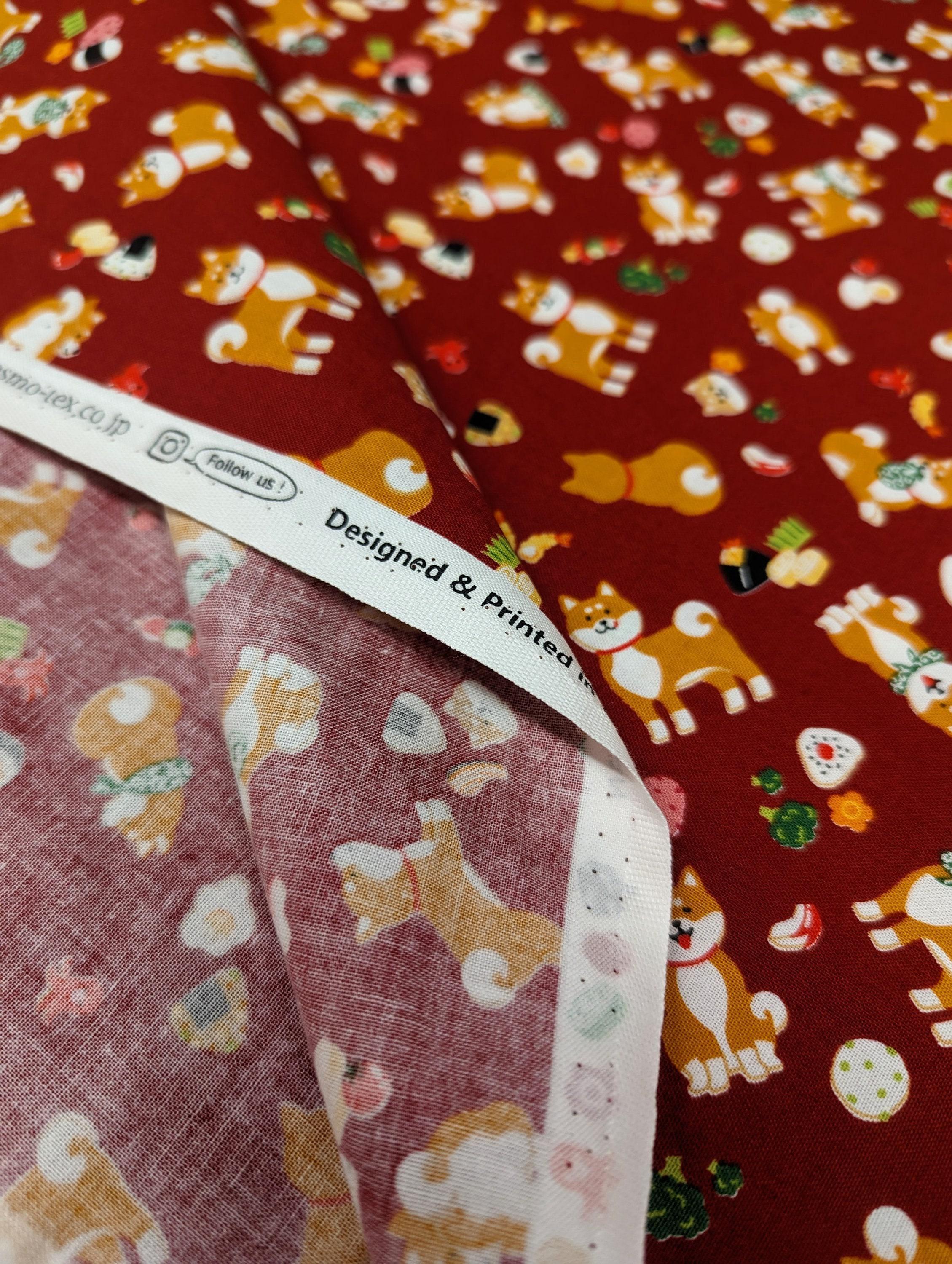 Cosmo - Lunch Time Shiba Cotton - Red