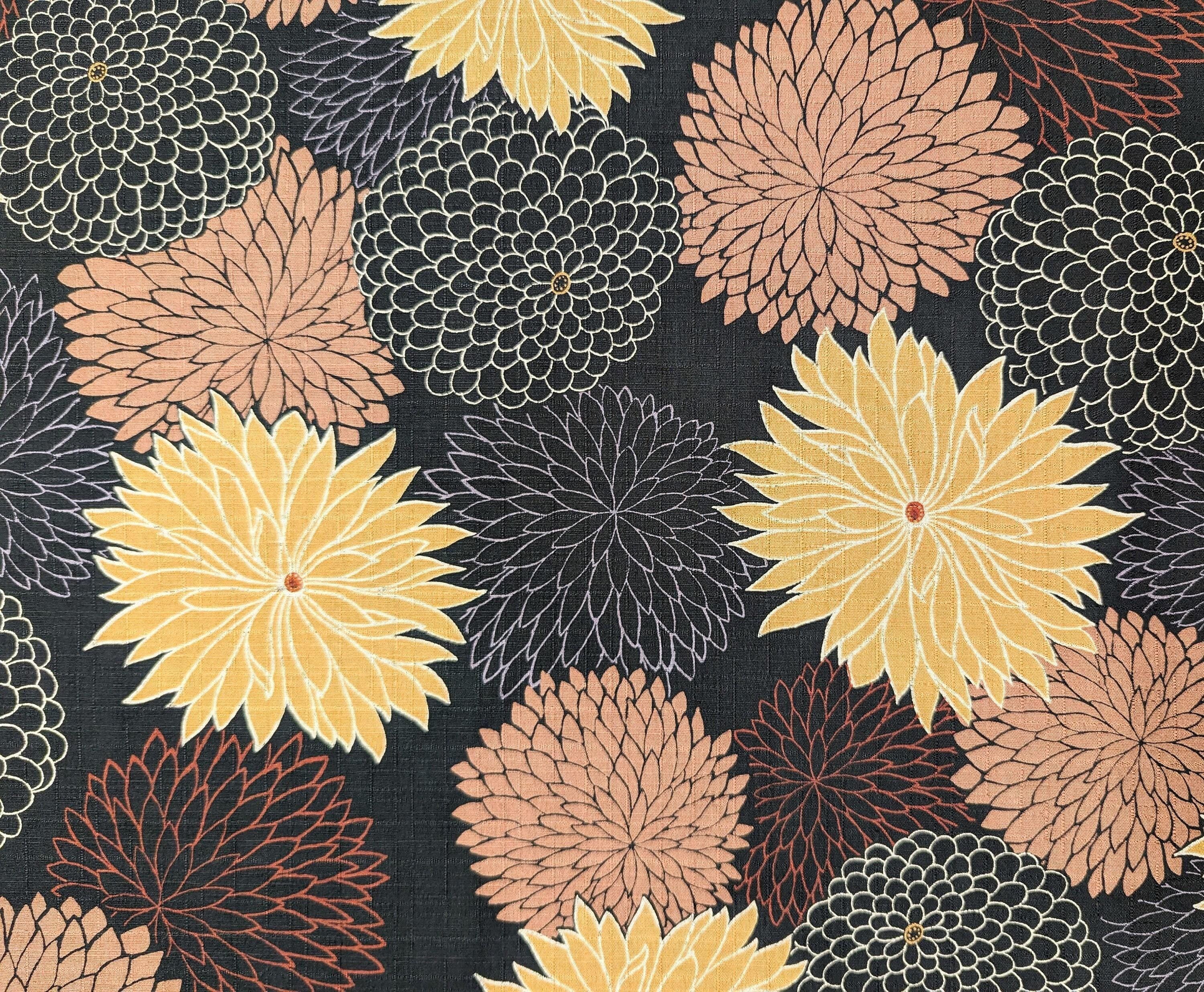 Kobayashi - Bursting Chrysanthemum Cotton Dobby - Summer