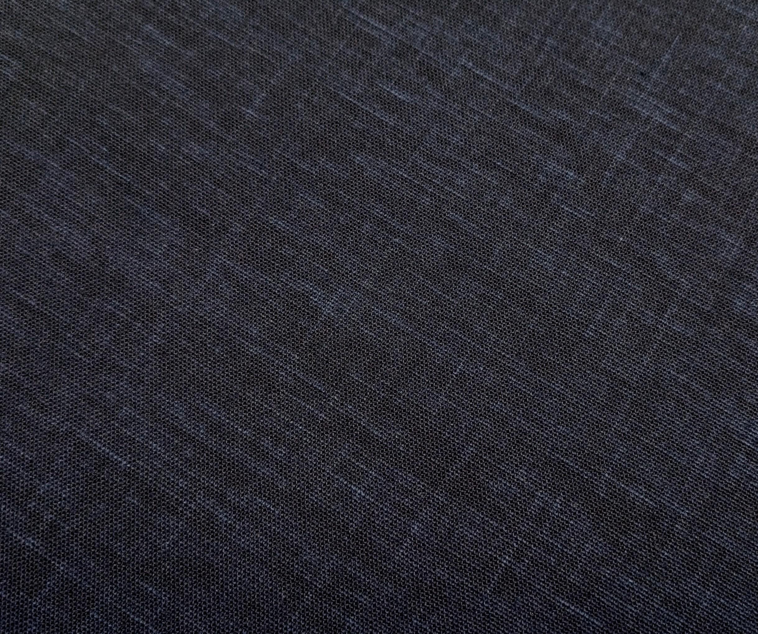 Kurenai - Noren Blank Hand Dyed Cotton Fabric - Navy