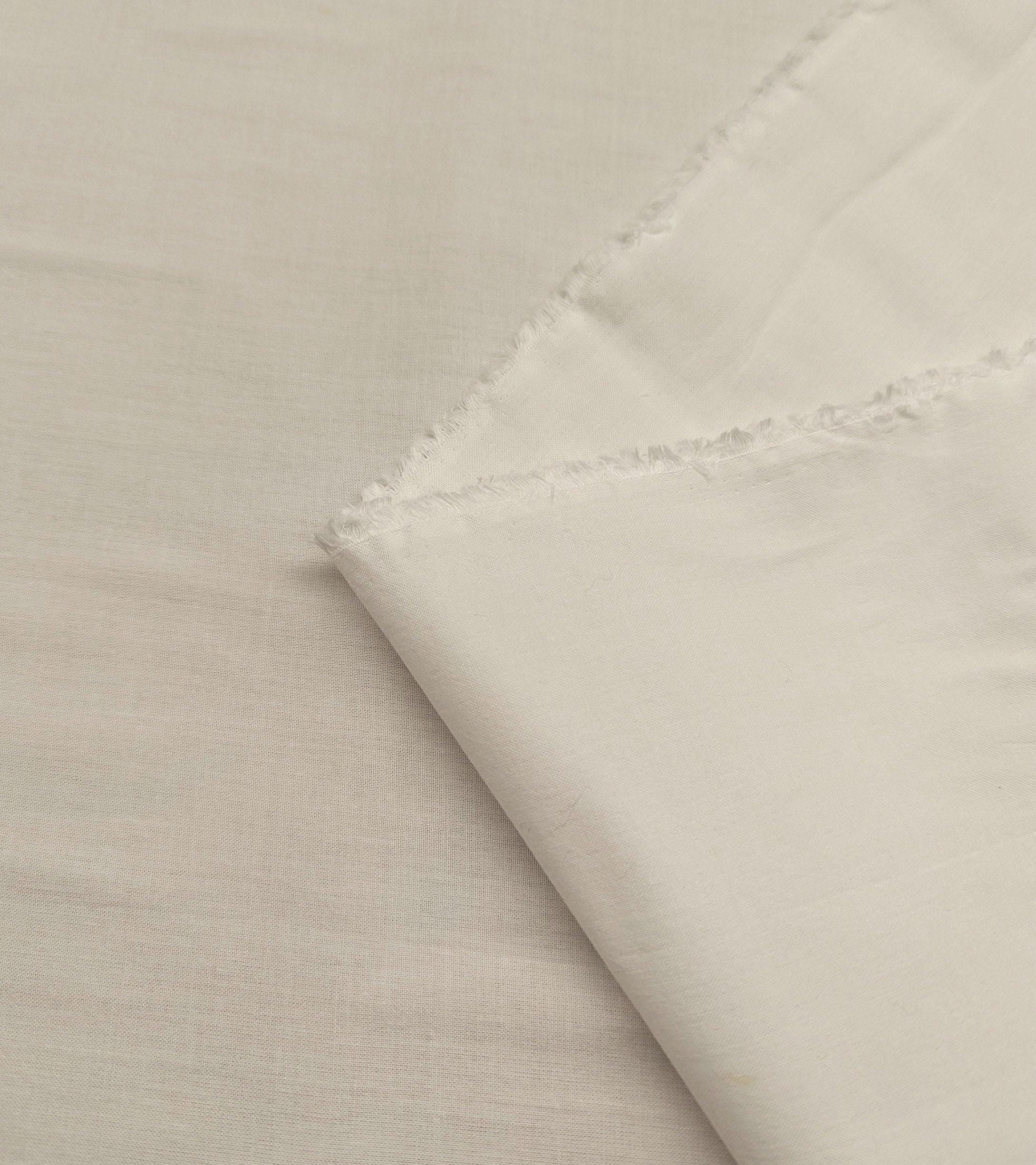 Sunwell - Organic Yarn Dyed Cotton Lawn - White