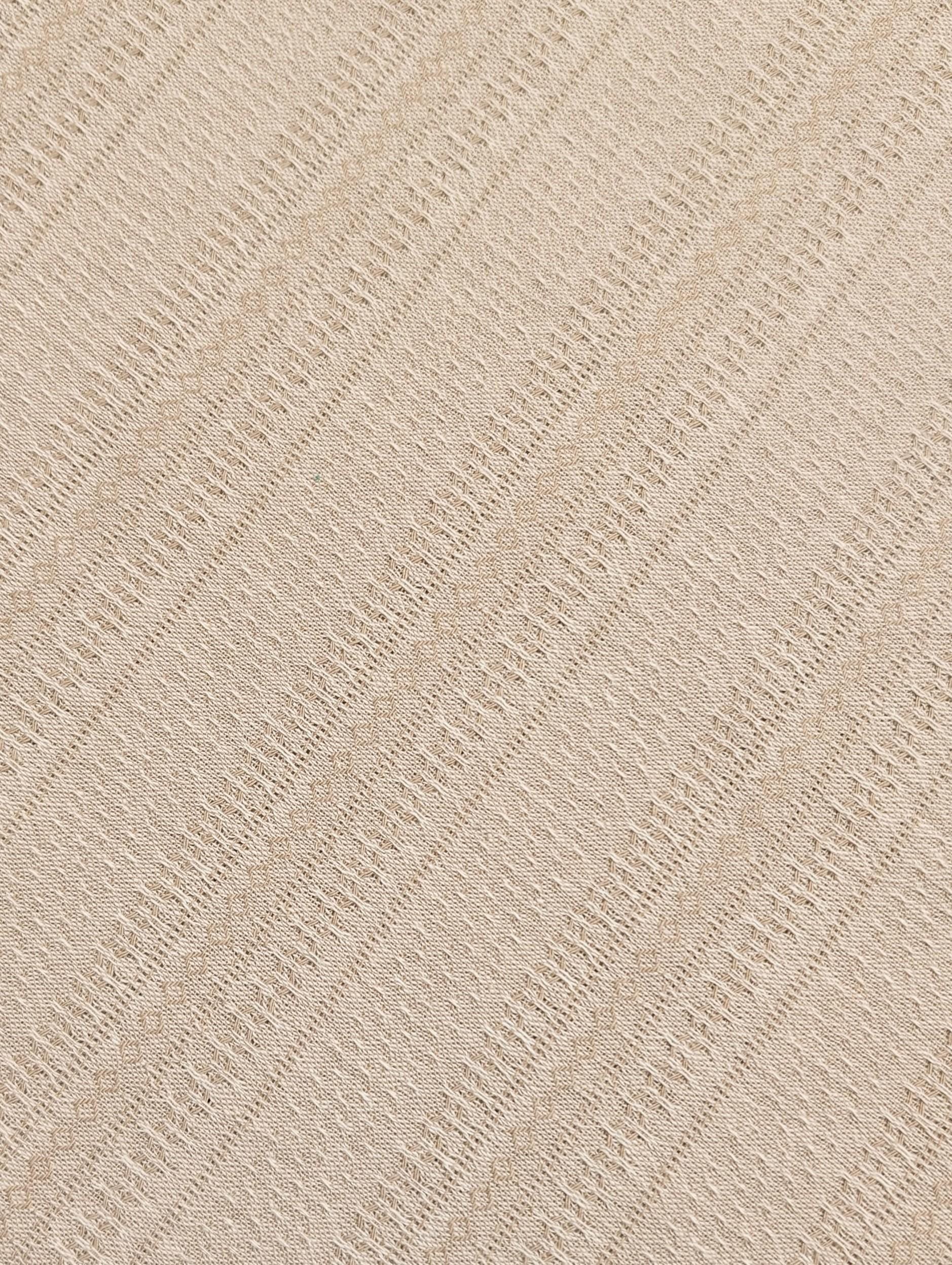 Textile Pantry - Junko Matsuda Yarn Dyed Textured Cotton Fabric - Beige