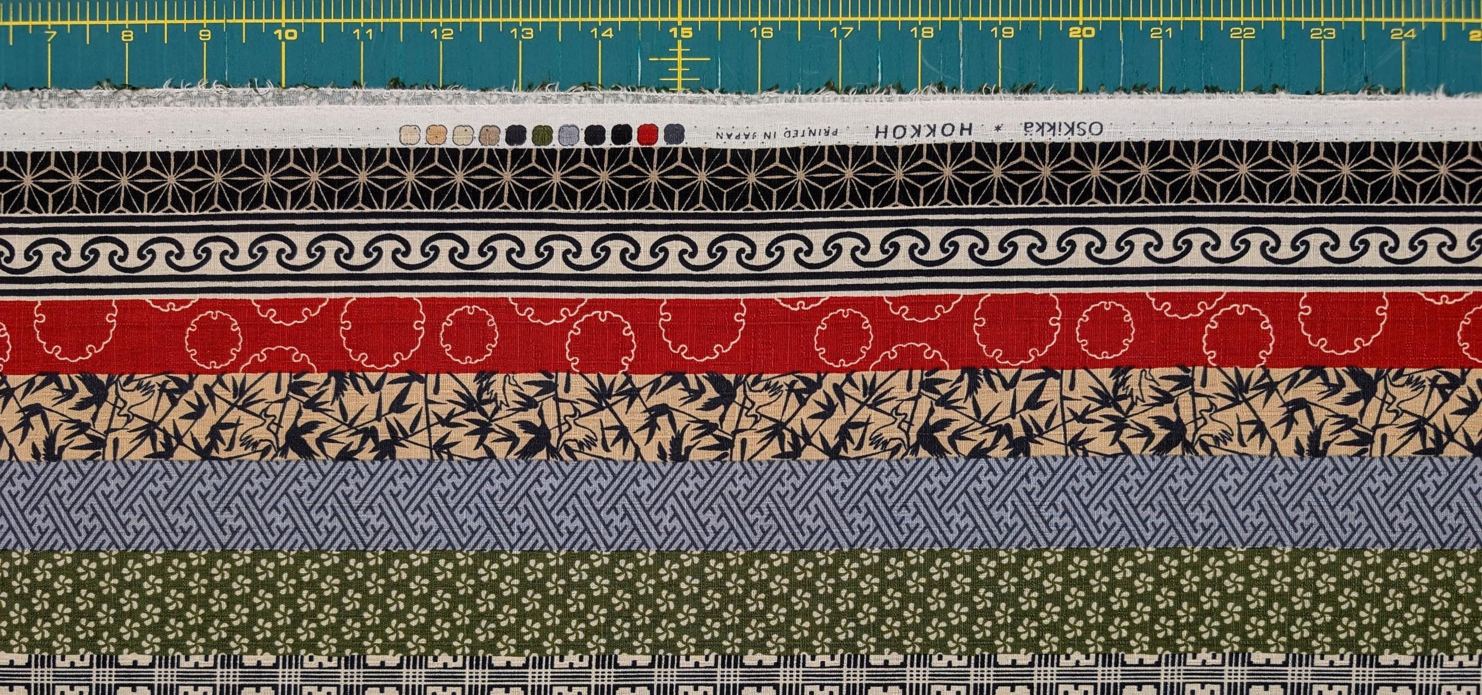 Hokkoh - Striped Traditional Patterns Cotton Dobby - Multicolor
