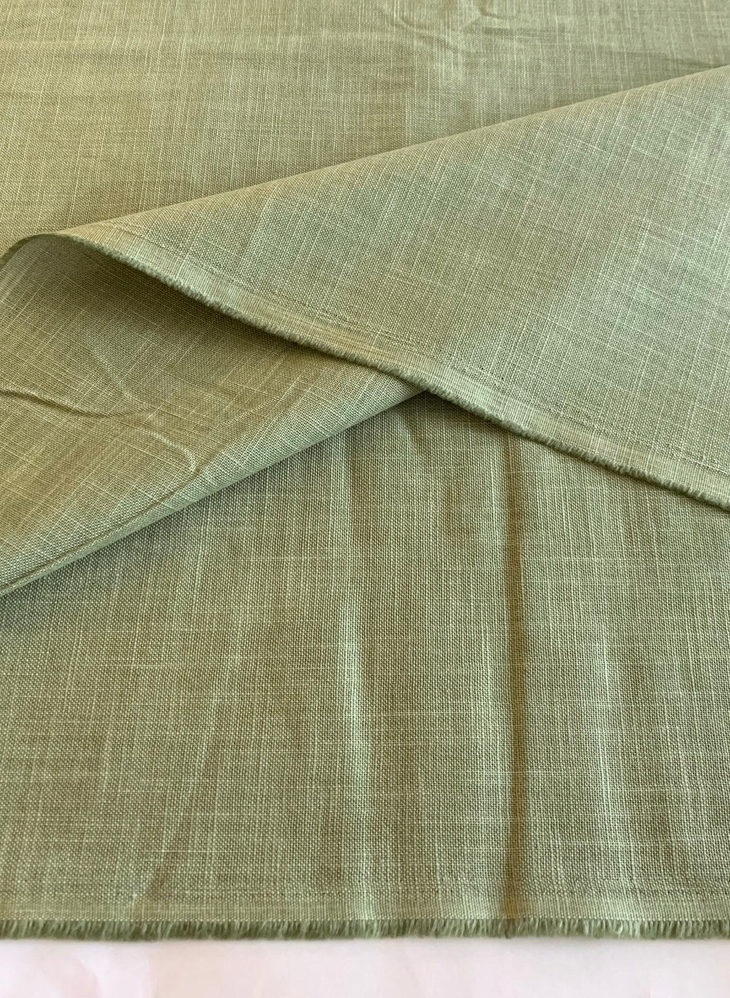 Sevenberry - Heathered Solids Cotton Fabric - Sage Green