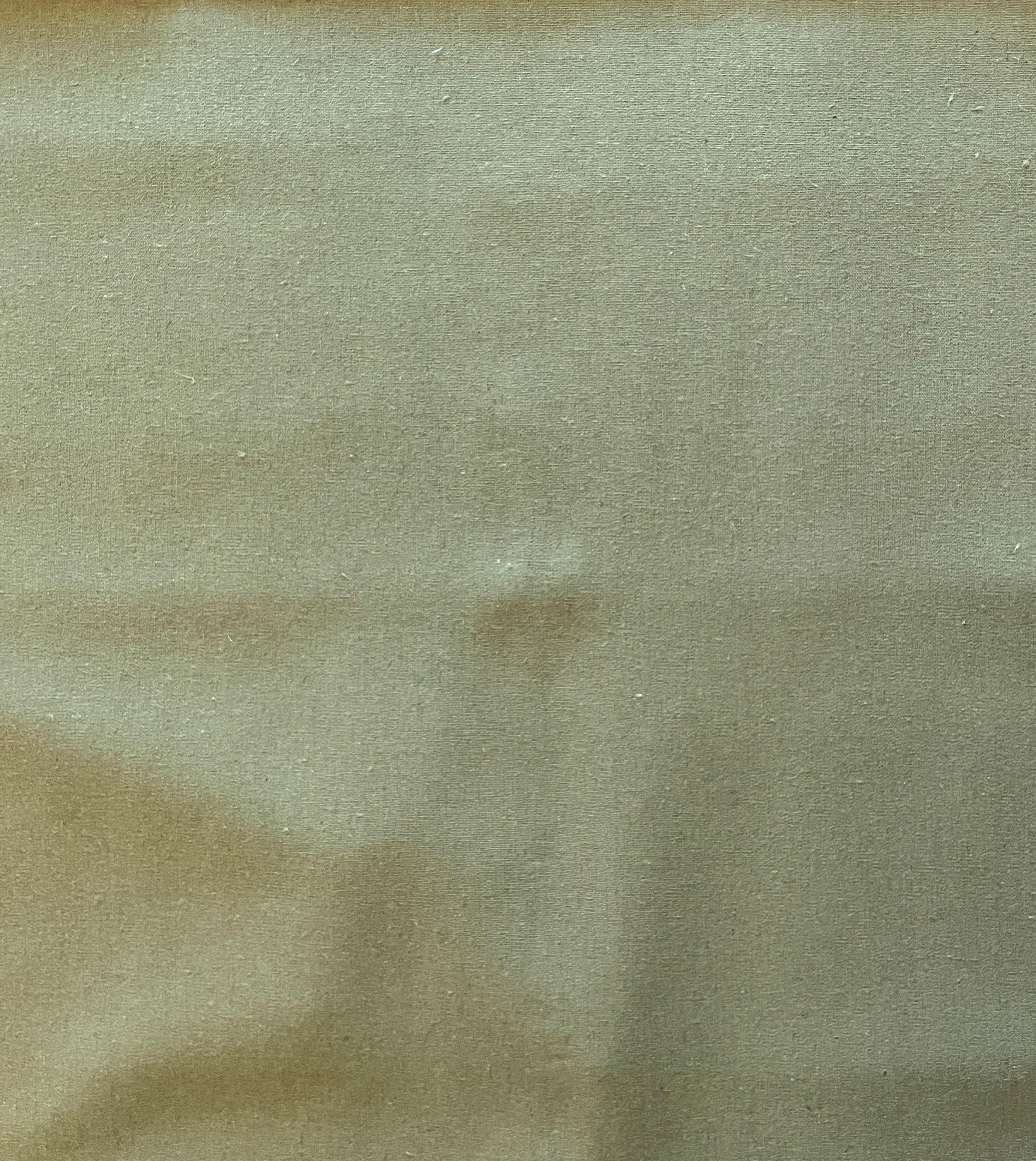 Hishiei - Solid Color Cotton/Linen Fabric - Sage Green