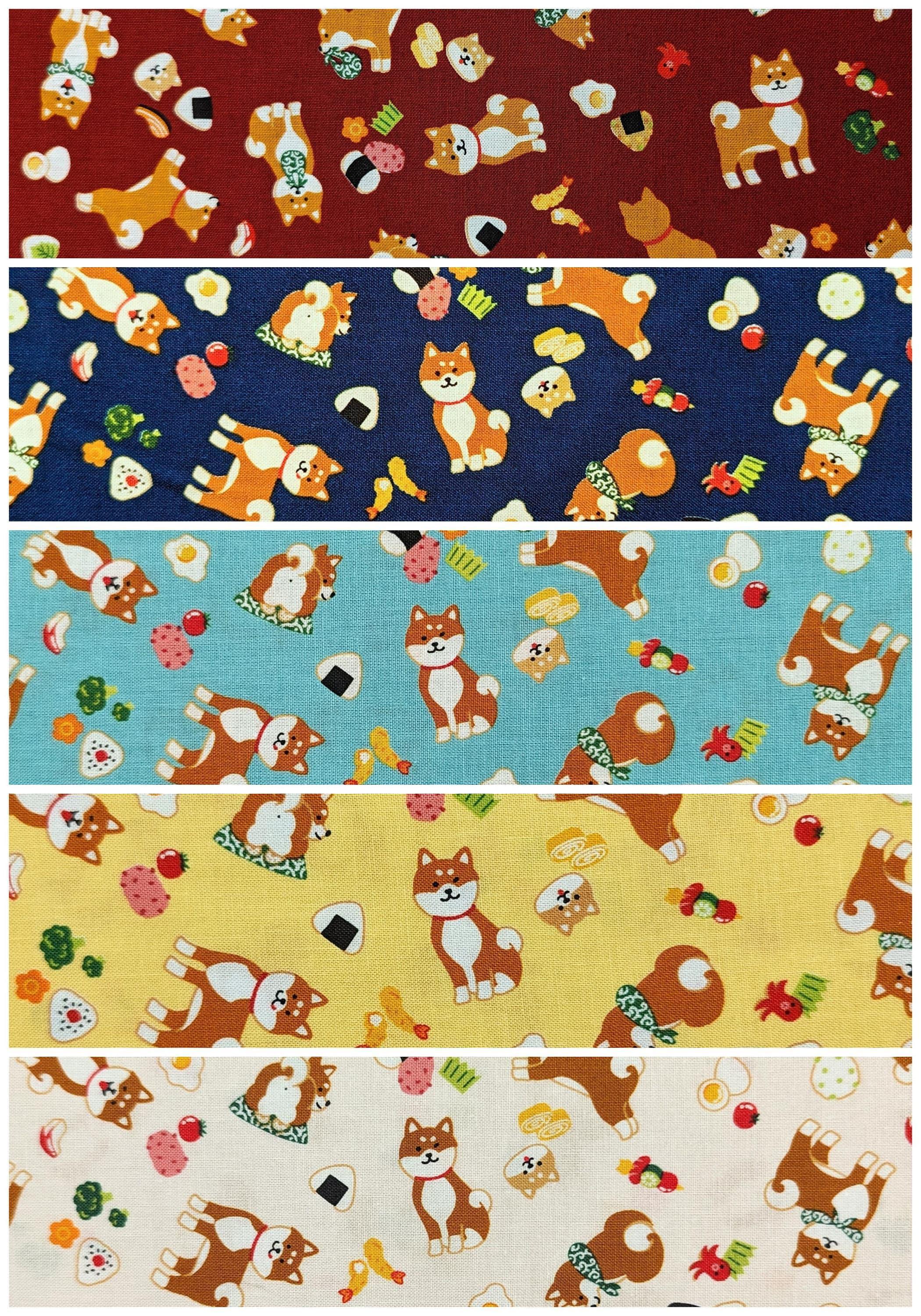 Cosmo - Lunch Time Shiba Cotton - White