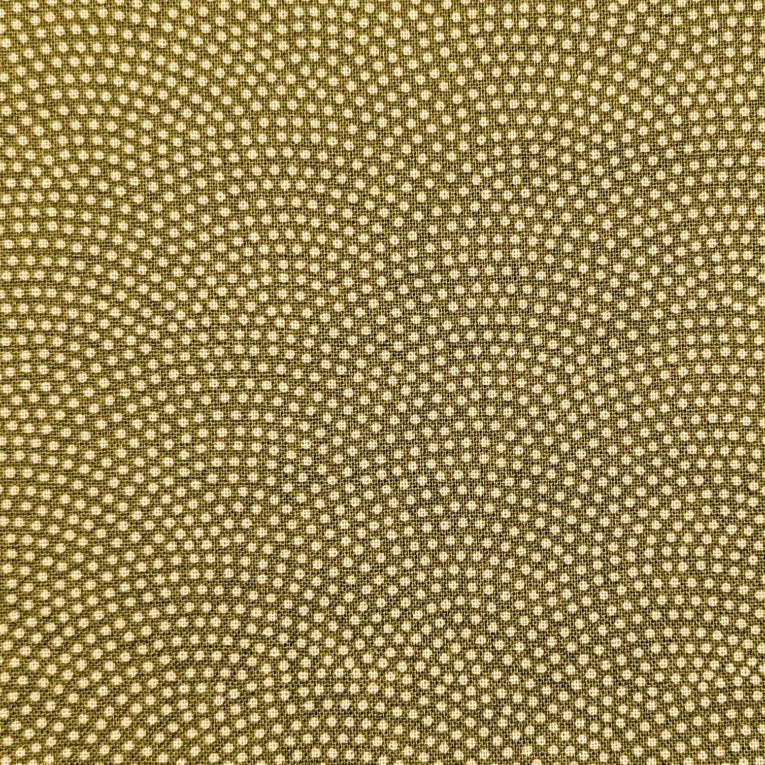 Sevenberry Same-Komon (Shark Skin) Japanese cotton fabric 88222-10-4 beige & green