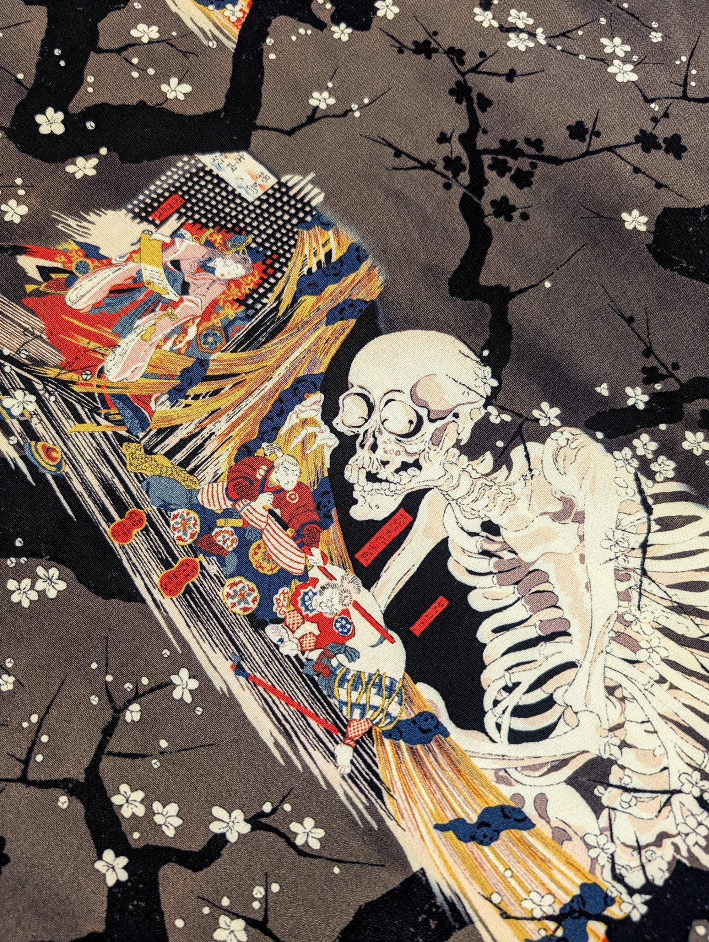 Hokkoh - Gashadokuro Yōkai Rayon - Gray