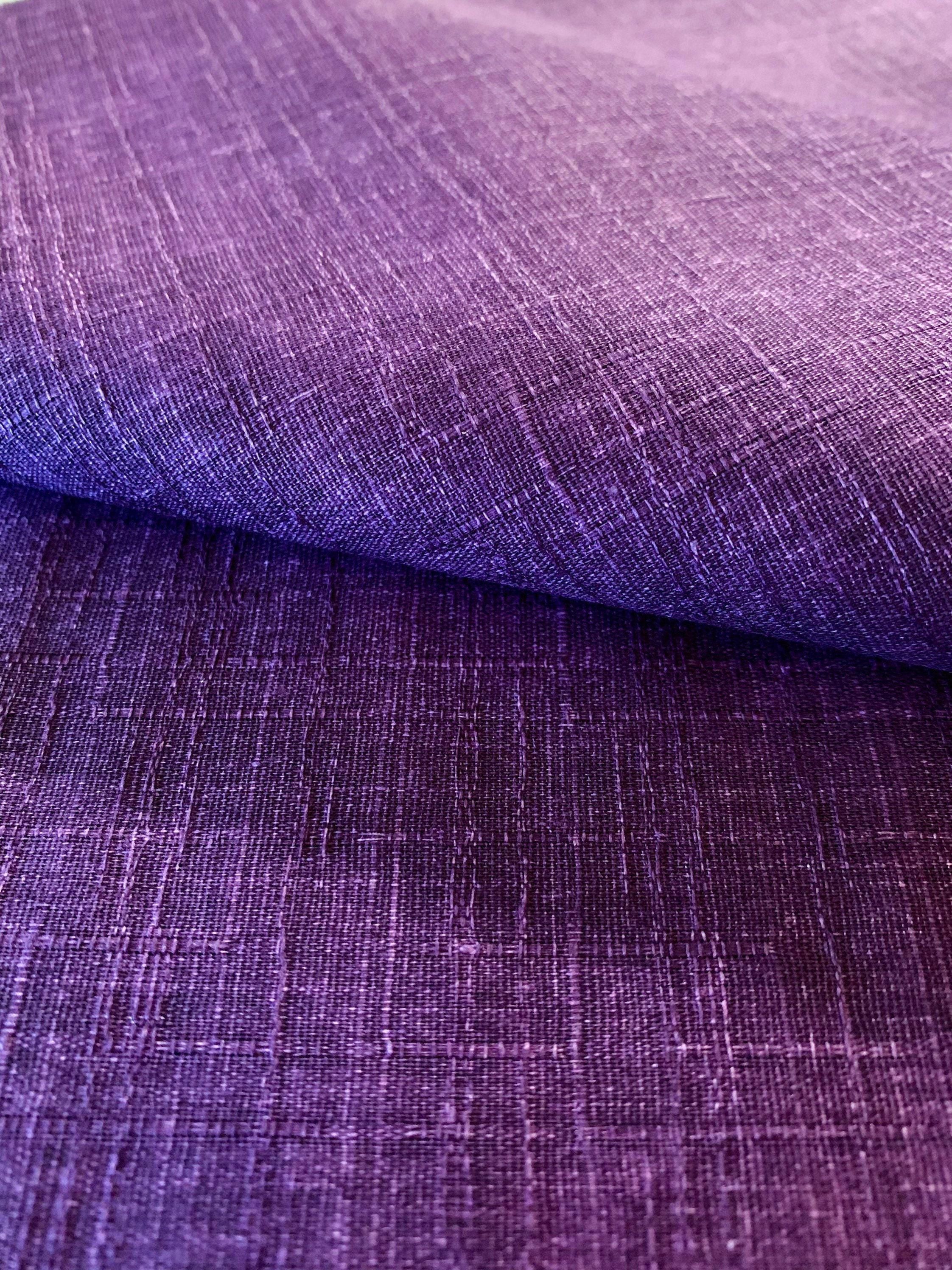 Sevenberry - Solid Color Cotton Dobby - Amethyst Purple