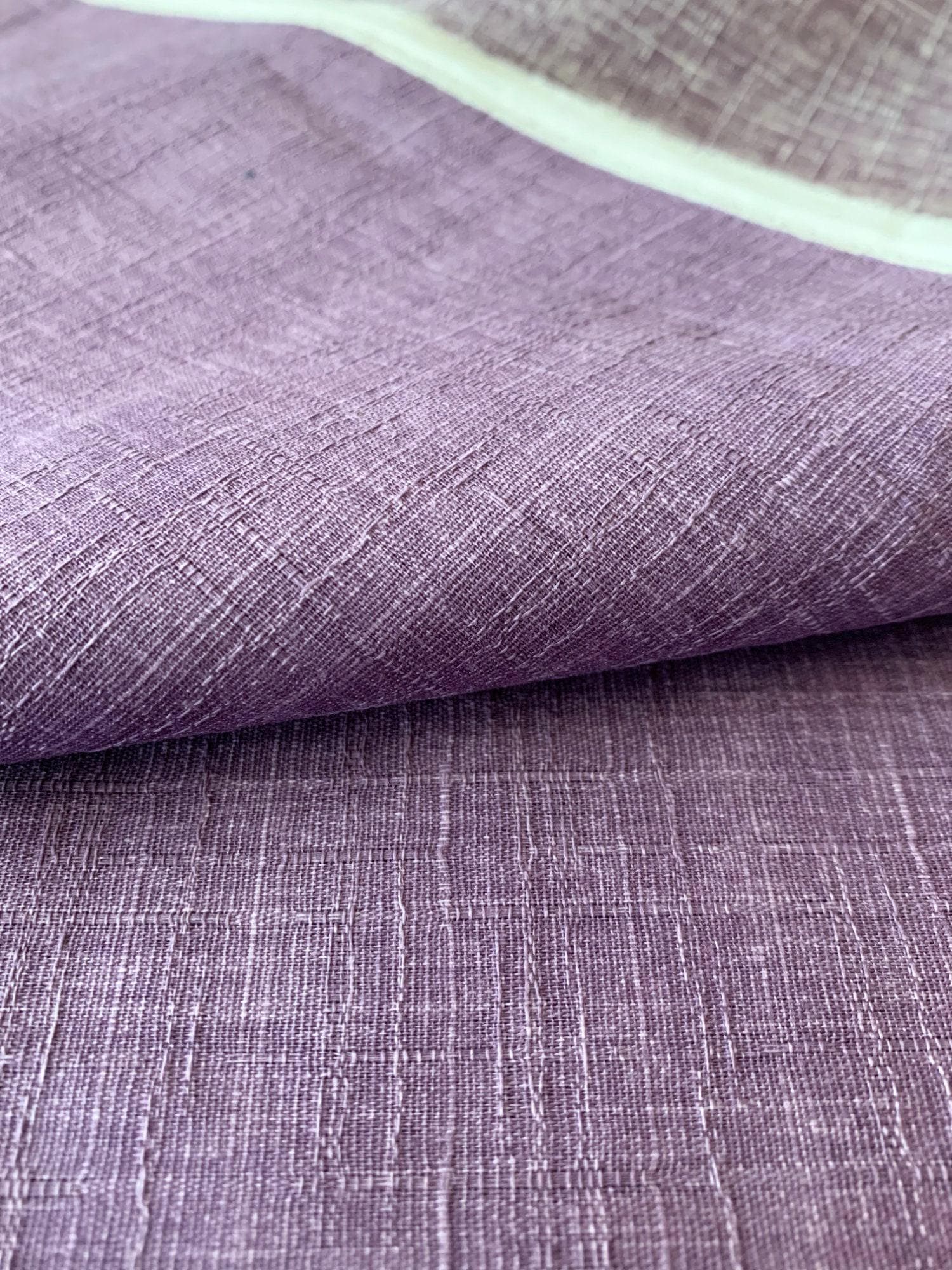Sevenberry - Solid Color Cotton Dobby - Lavender Purple